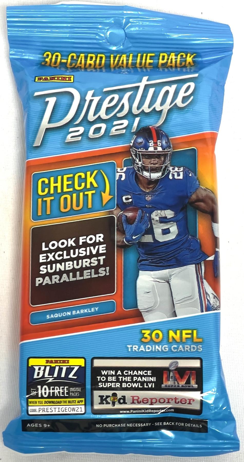 2021 Prestige Football Blaster Box - NEW RELEASE! 