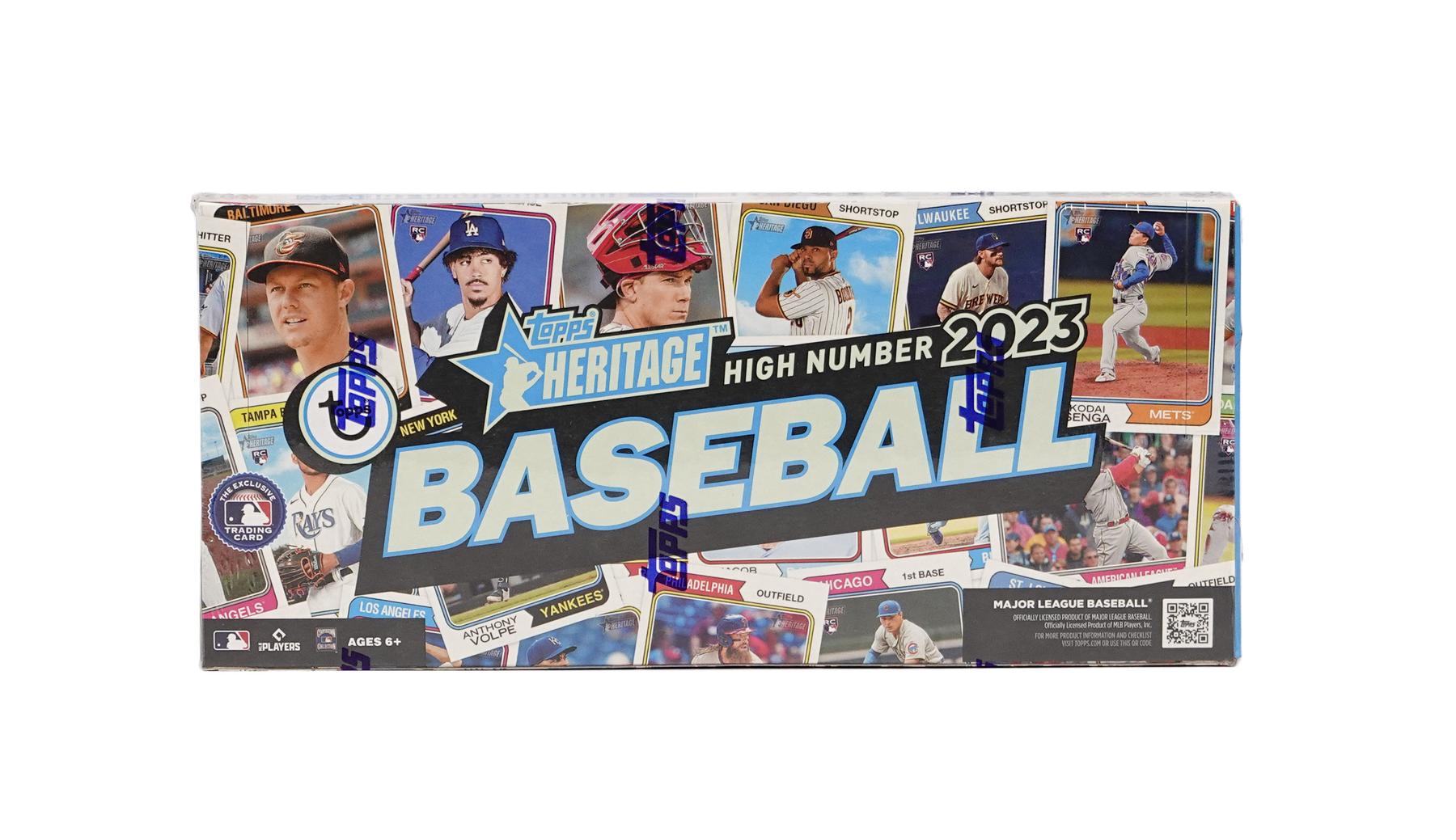 2023 Topps Heritage High Number Baseball Hobby Box | DA Card World