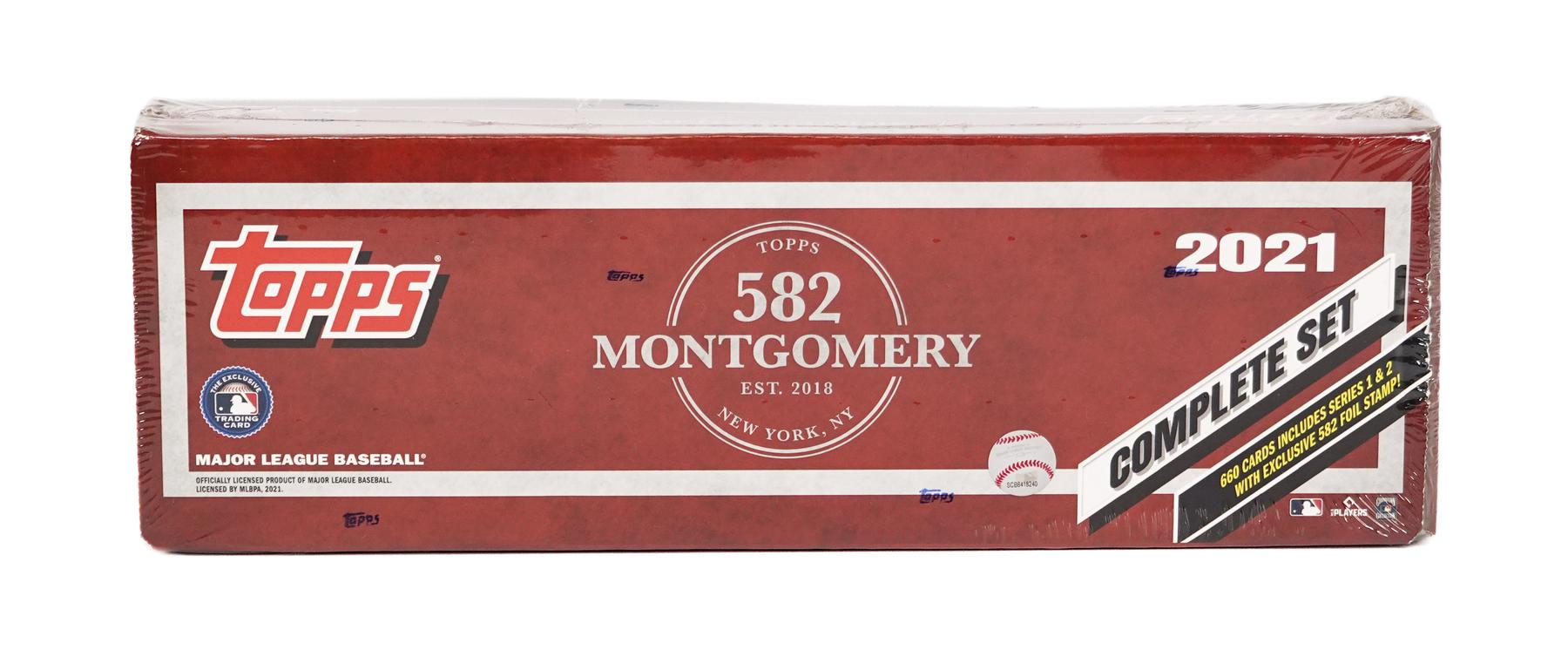 RYAN MARC & McGINLEY ARMITANOポストカード付 2021 Topps 582 Montgomery Club Factory Set Baseball (Box
