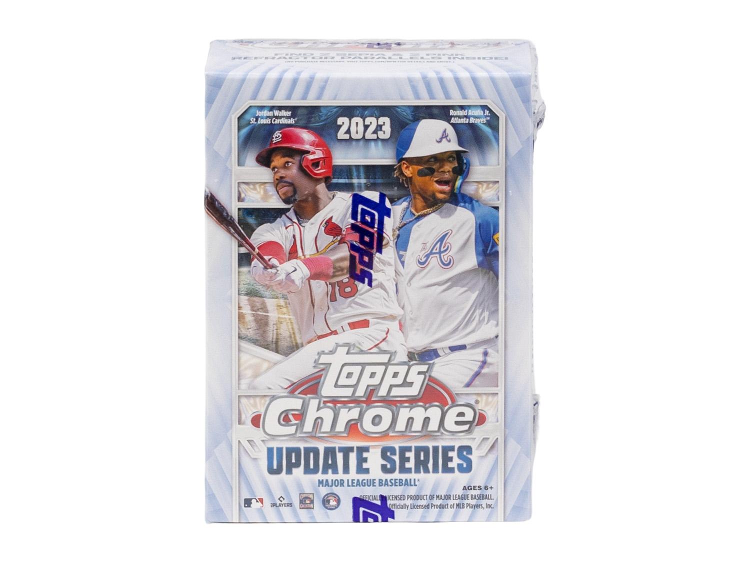 2023 Topps Chrome Update Series Baseball 7-Pack Blaster Box | DA