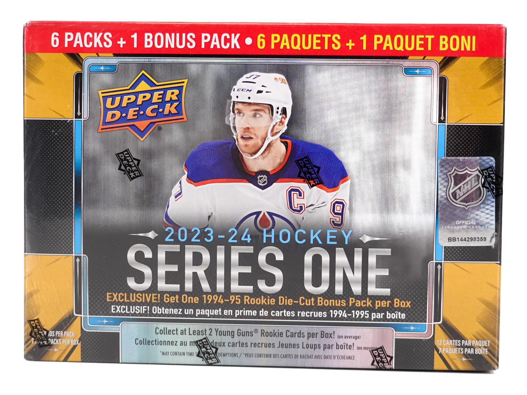 2023/24 Upper Deck Series 1 Hockey Mega Box (1994/95 Rookie Die