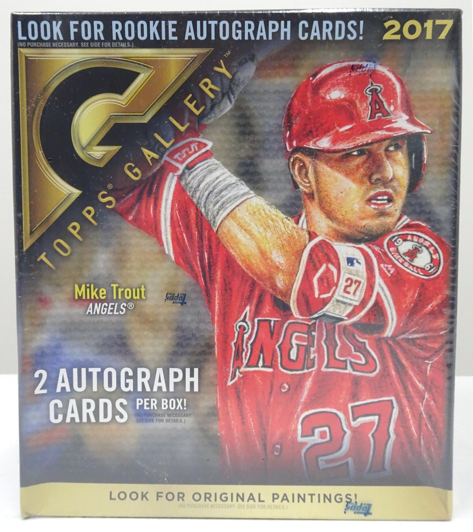 2017 Topps Gallery Baseball Hobby Box (Reed Buy)