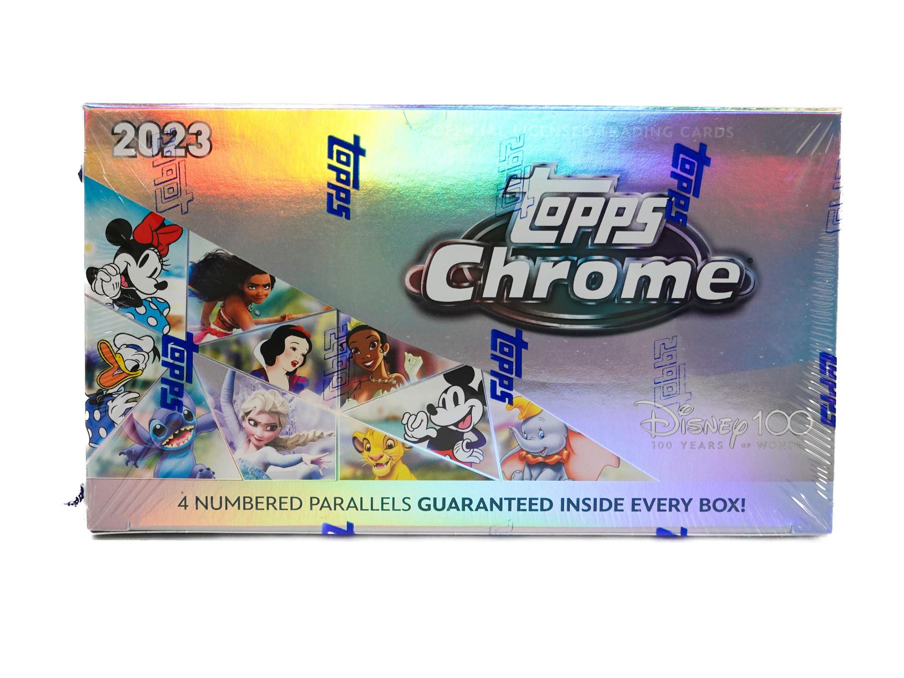 Disney 100 Chrome Hobby Box (Topps 2023) | DA Card World
