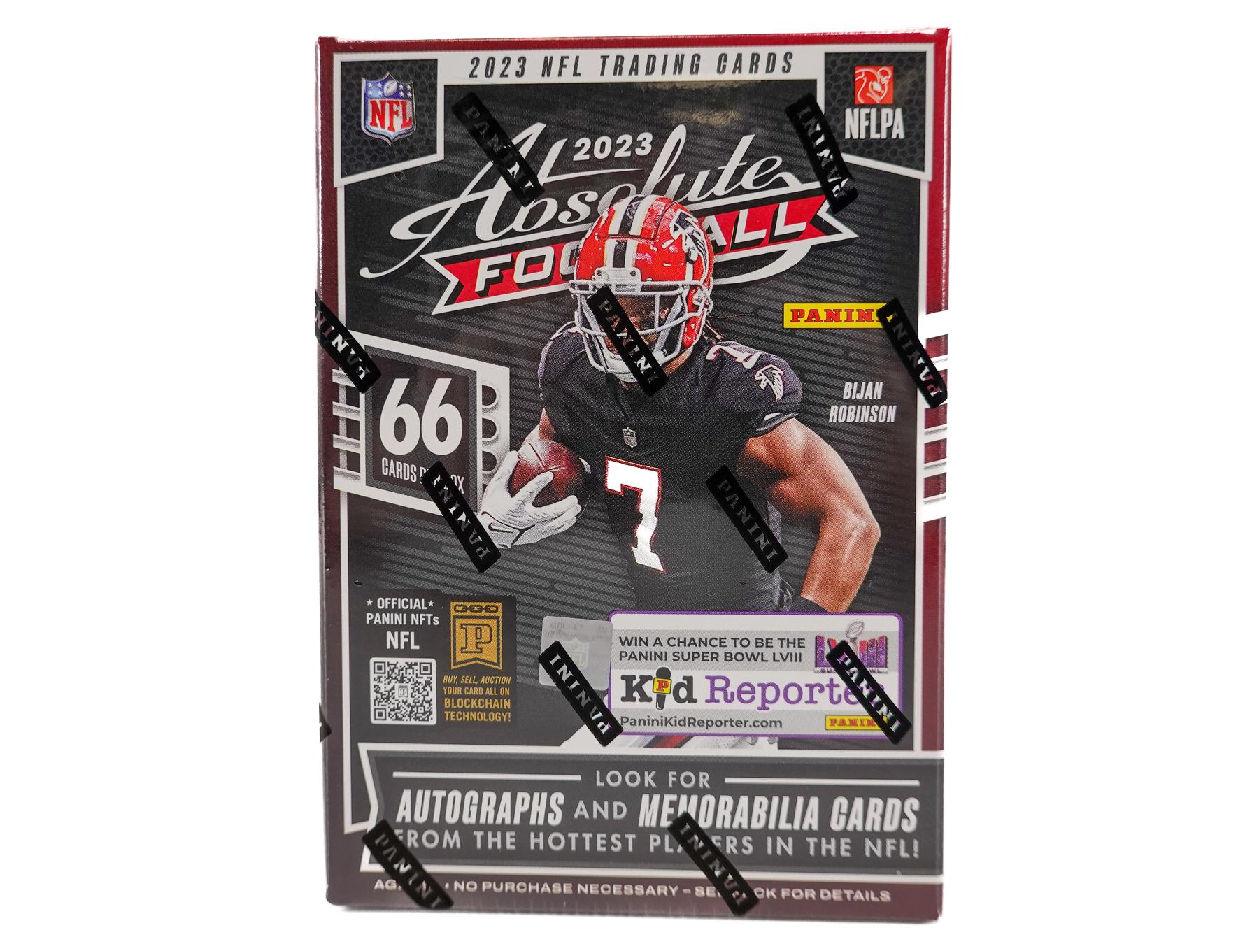 2023 Panini Absolute Football 6Pack Blaster Box DA Card World