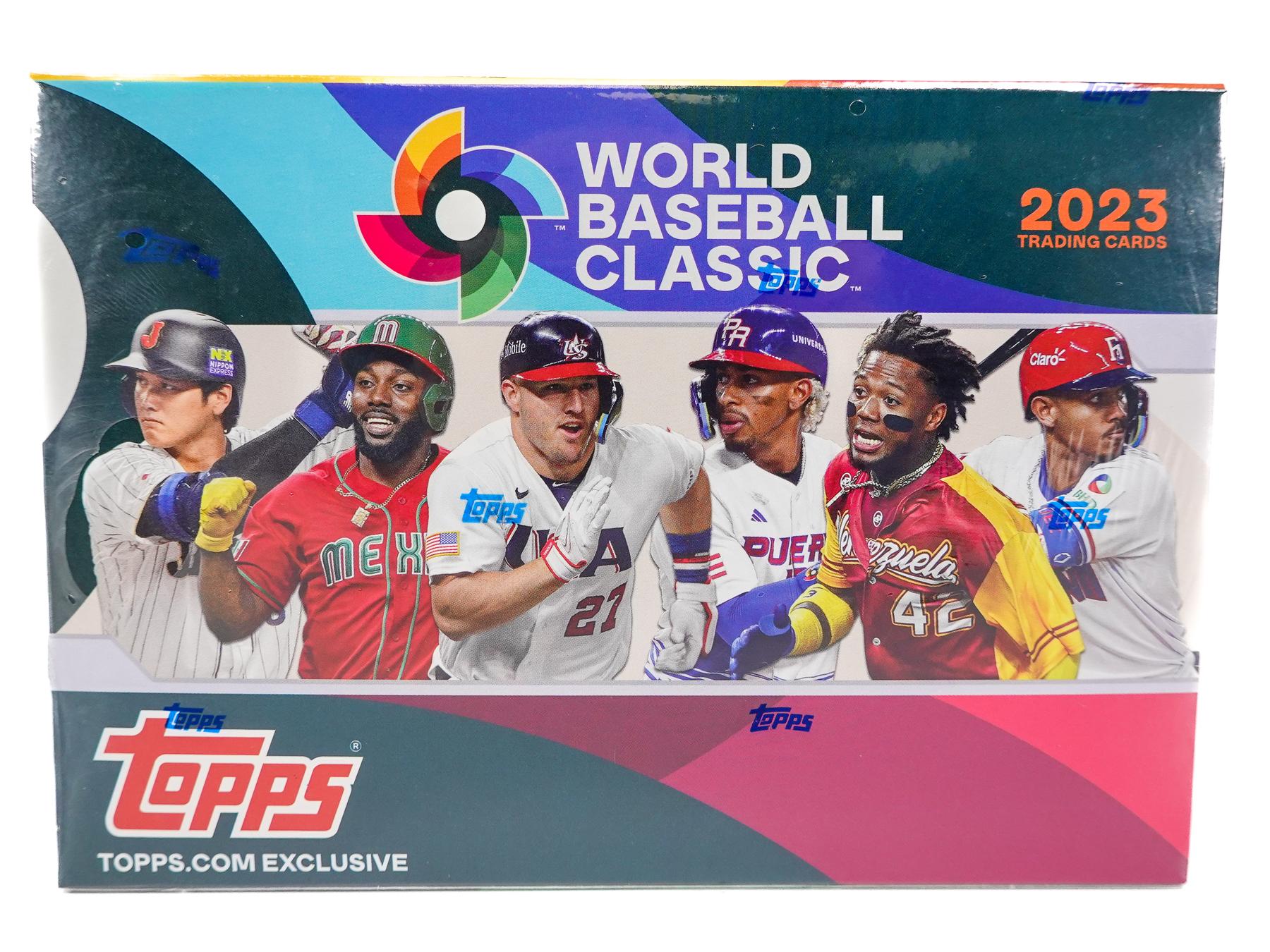 国産再入荷TOPPS WBC WORLD CLASSIC 2023 未開封 2BOX大谷 ゲームセンター・ゲームカード