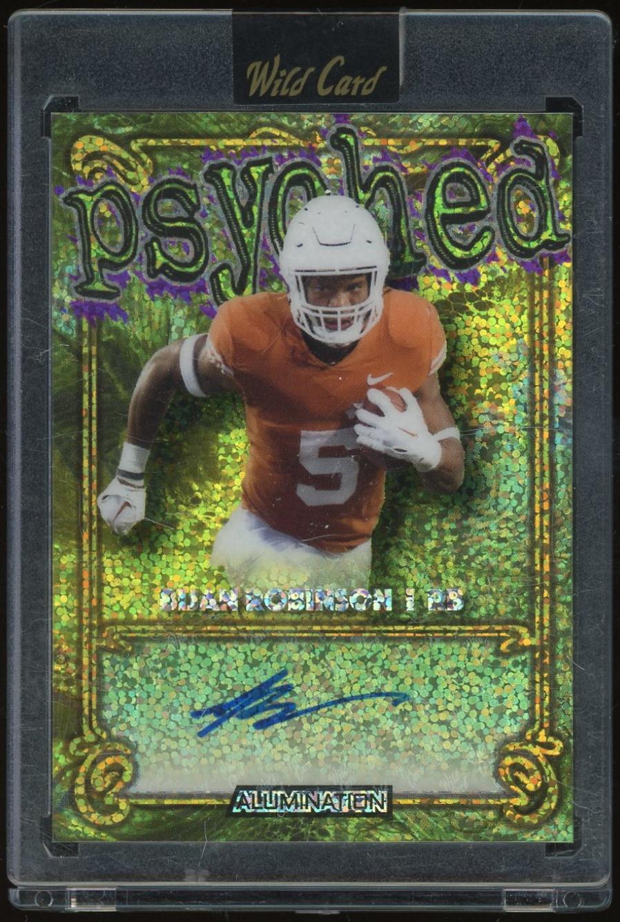 2023 Wild Card Alumination Psyched Sparkle Green Yellow AP4 Bijan