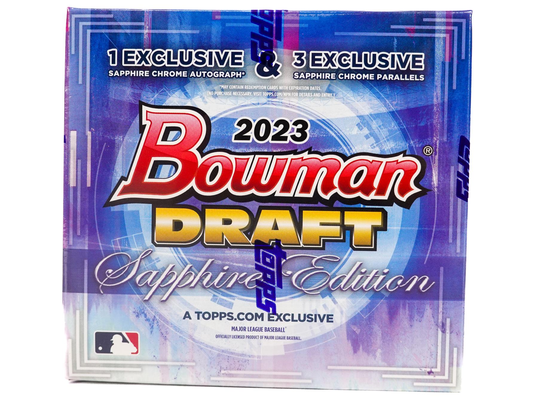 2023 Bowman Draft Sapphire Edition Baseball Box | DA Card World