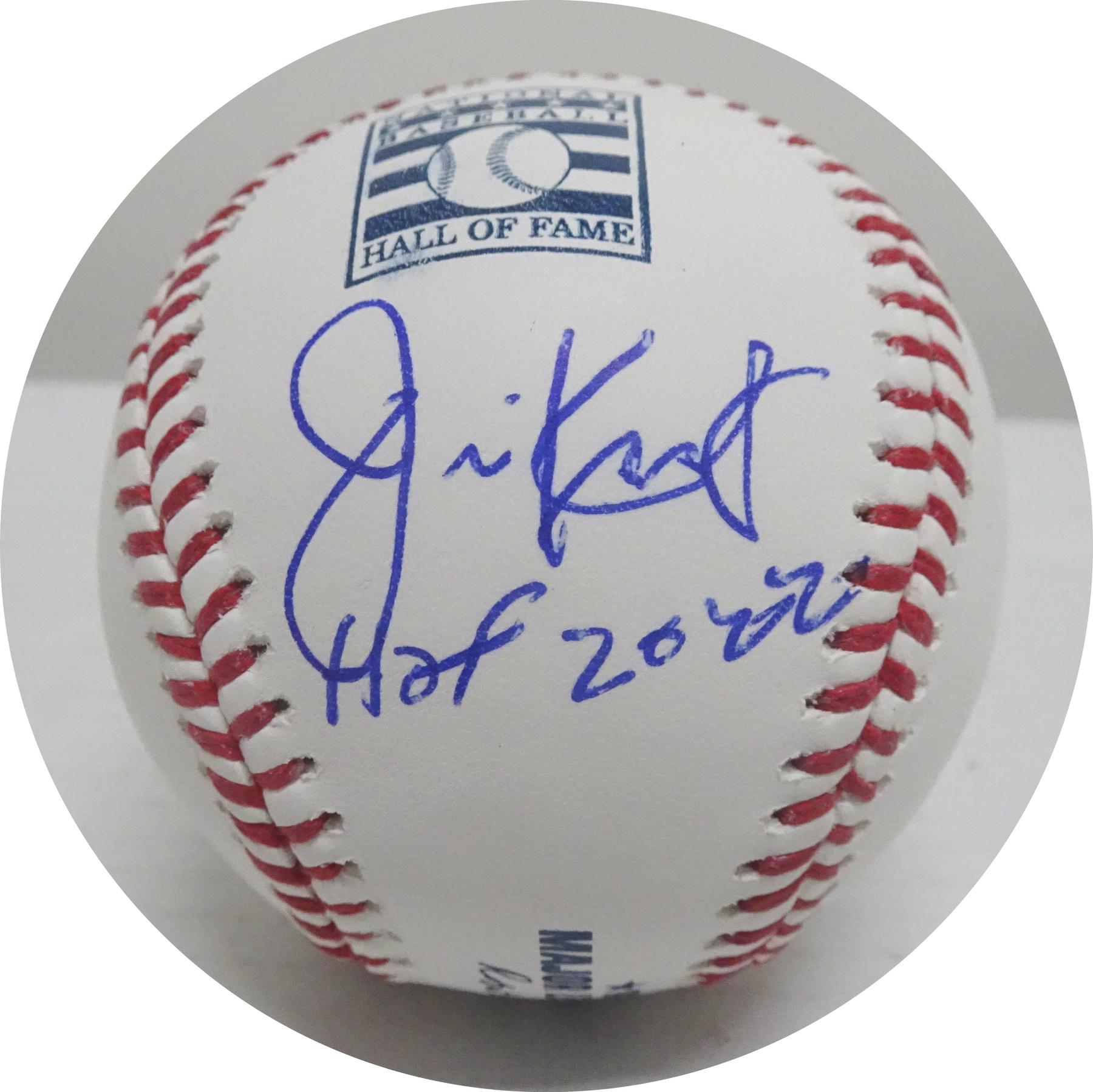 Jim Kaat Autographed HOF OML Manfred Baseball w/insc PSA/DNA AL75479 ...