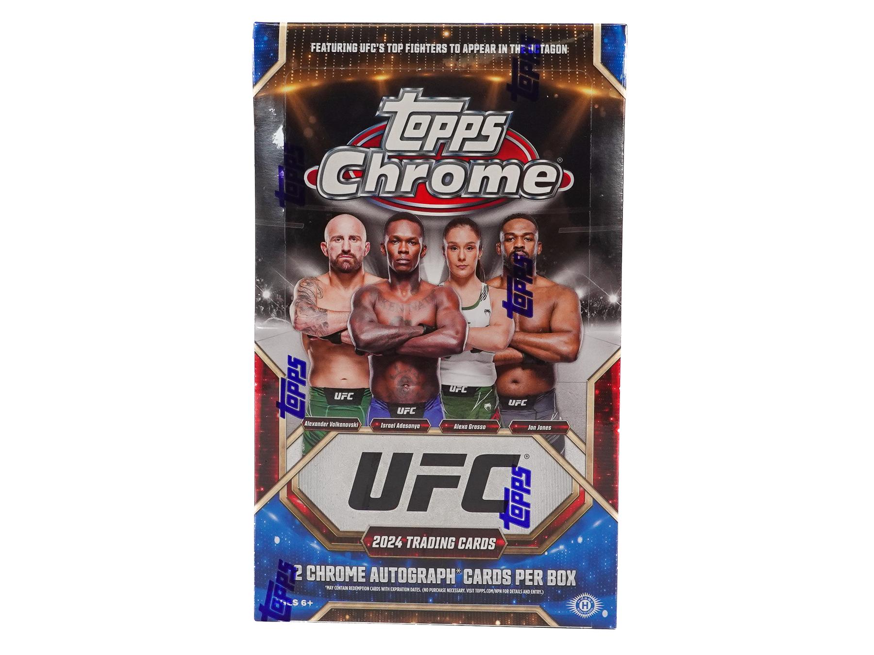 Buy Topps UFC Chrome 2024 Hobby Box Online at Low Prices in India