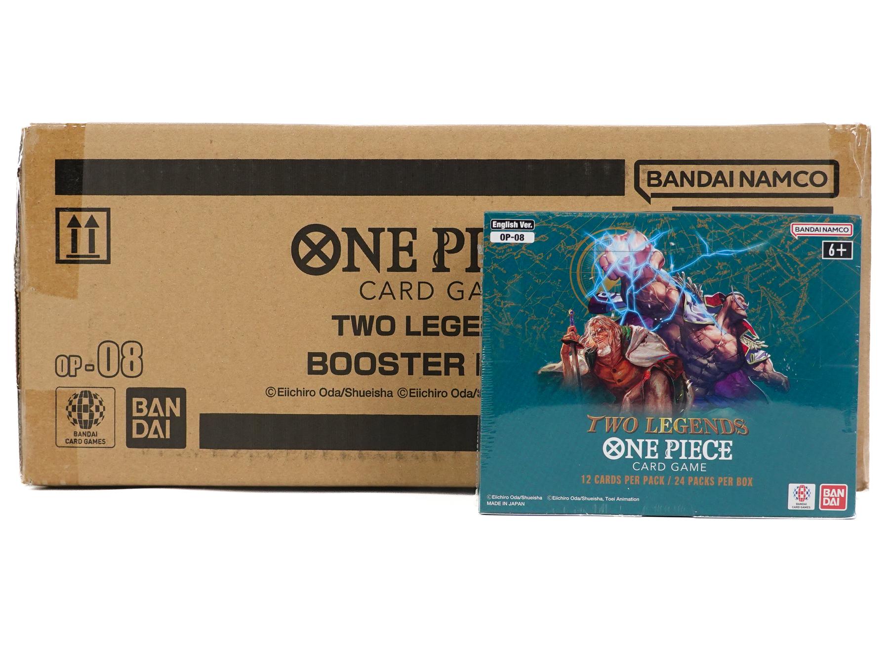 One Piece TCG: Two Legends (OP-08) Booster 12-Box Case | DA Card World