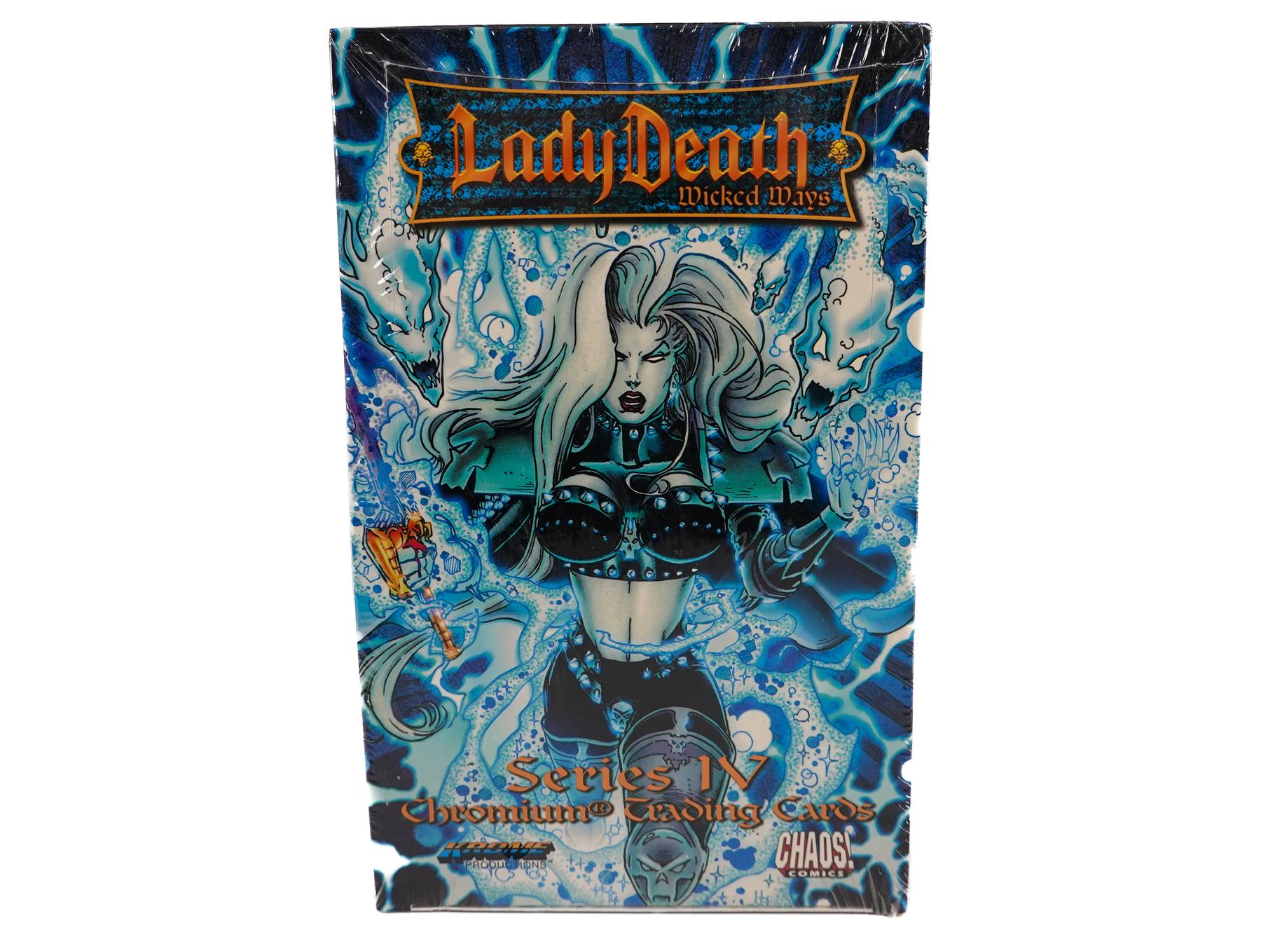 Lady Death Series 4 Trading Card Box (1997 Krome Productions) | DA