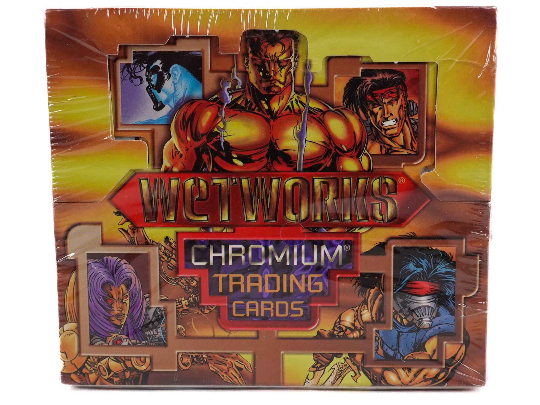 WetWorks Chromium Trading Card Box (1995 Wildstorm Productions