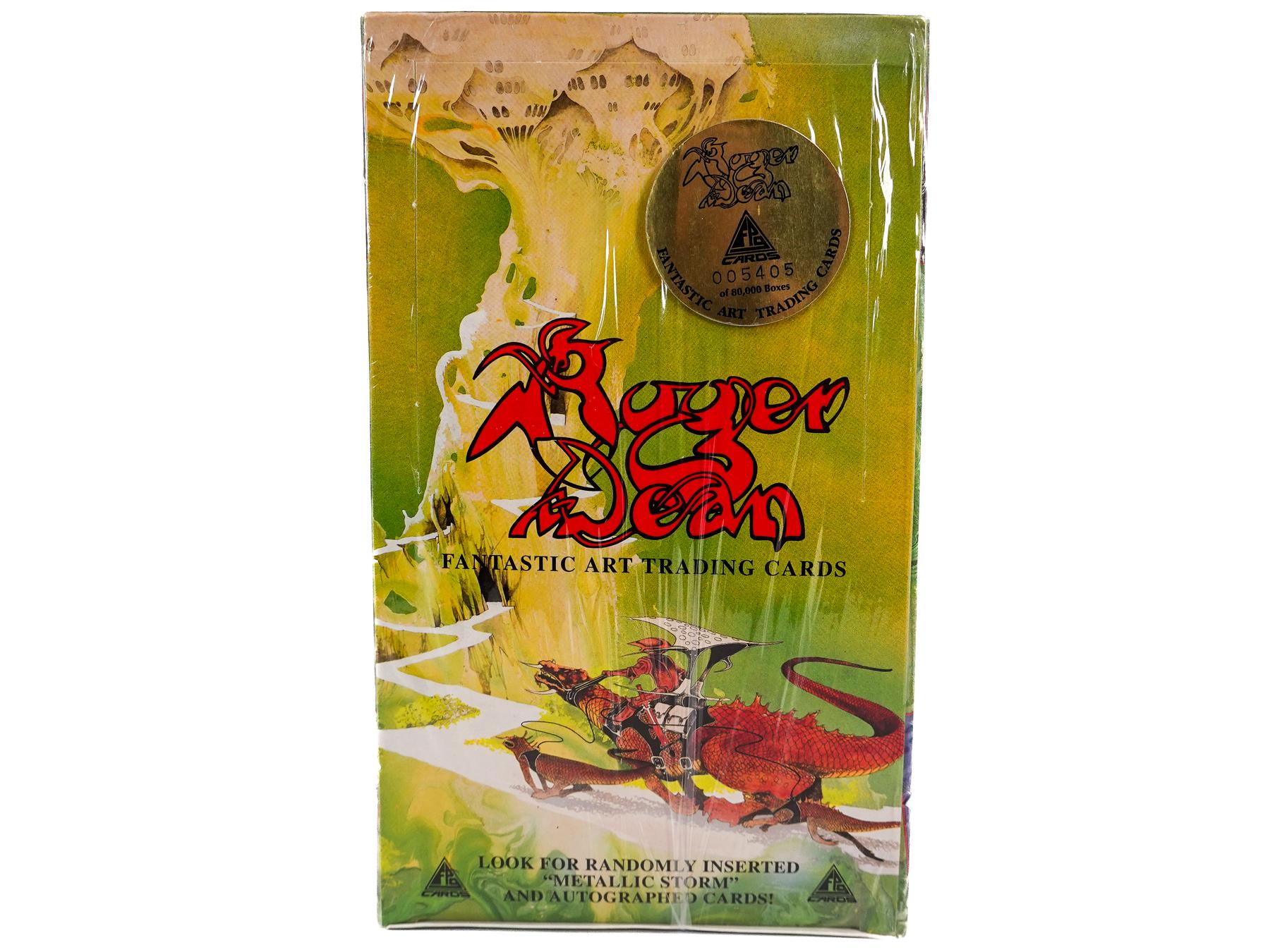 ブシロードその他 1993 ROGER DEAN 90 CARD COMPLETE SET Roger Dean Fantastic Art Trading Card Hobby Box (1993 FPG) | DA