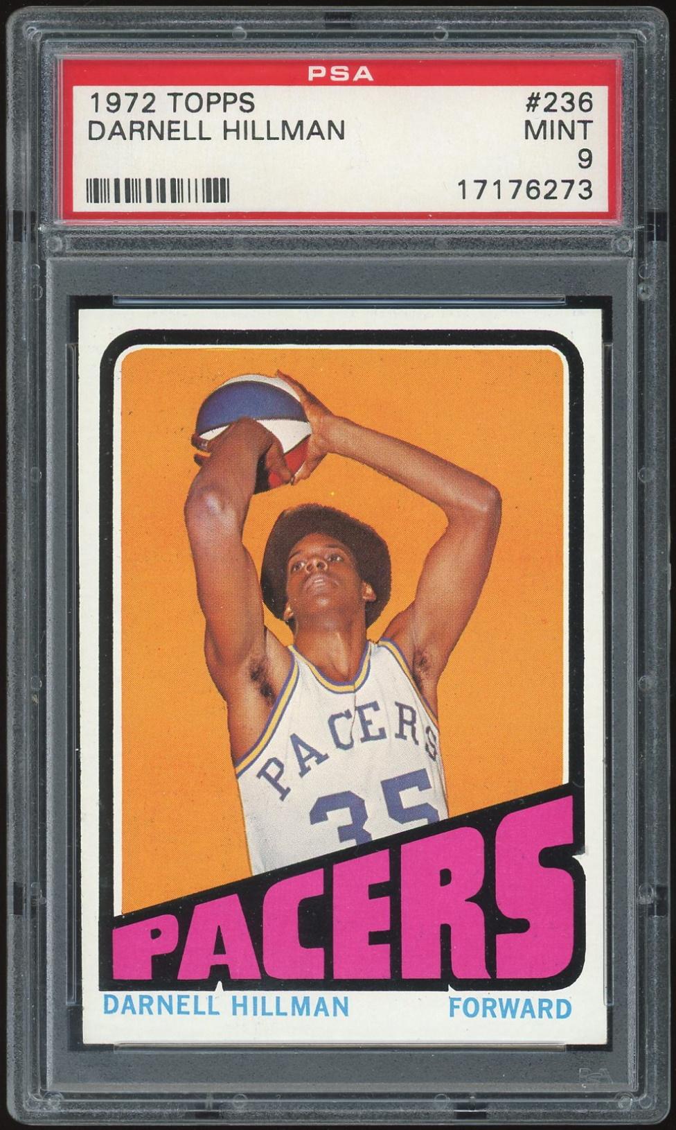 1972/73 Topps #236 Darnell Hillman RC PSA 9 *6273 (Reed Buy) | DA Card ...