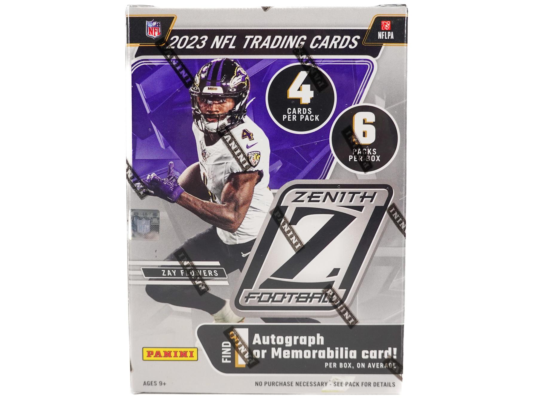 2022 Panini Zenith Football Blaster Box (1 purchases Auto Or Memorabilia) New SEALED x2