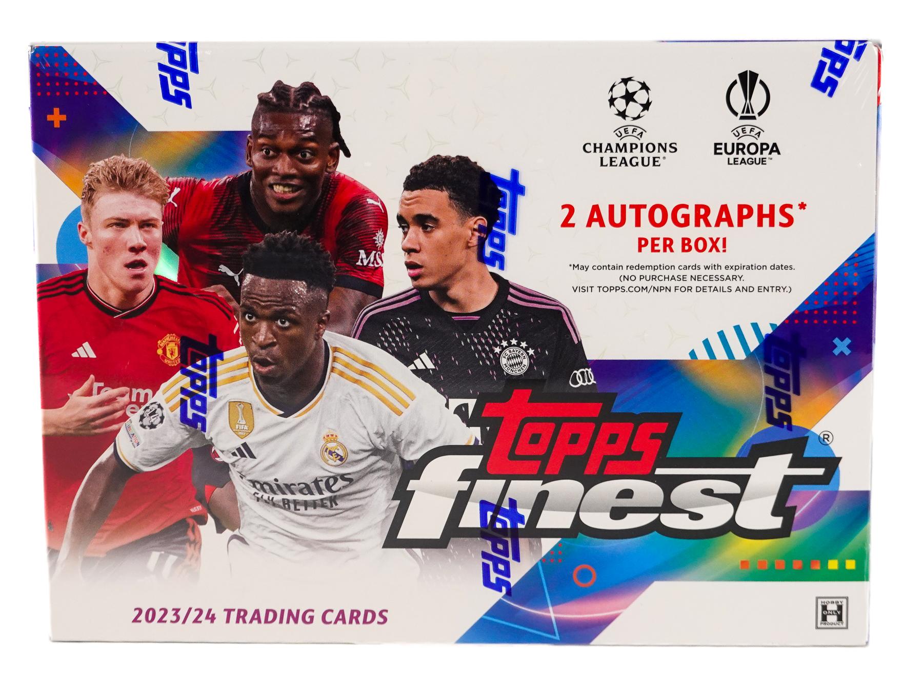 2023/24 Topps UEFA Club Competitions Finest Soccer Hobby Box | DA Card World