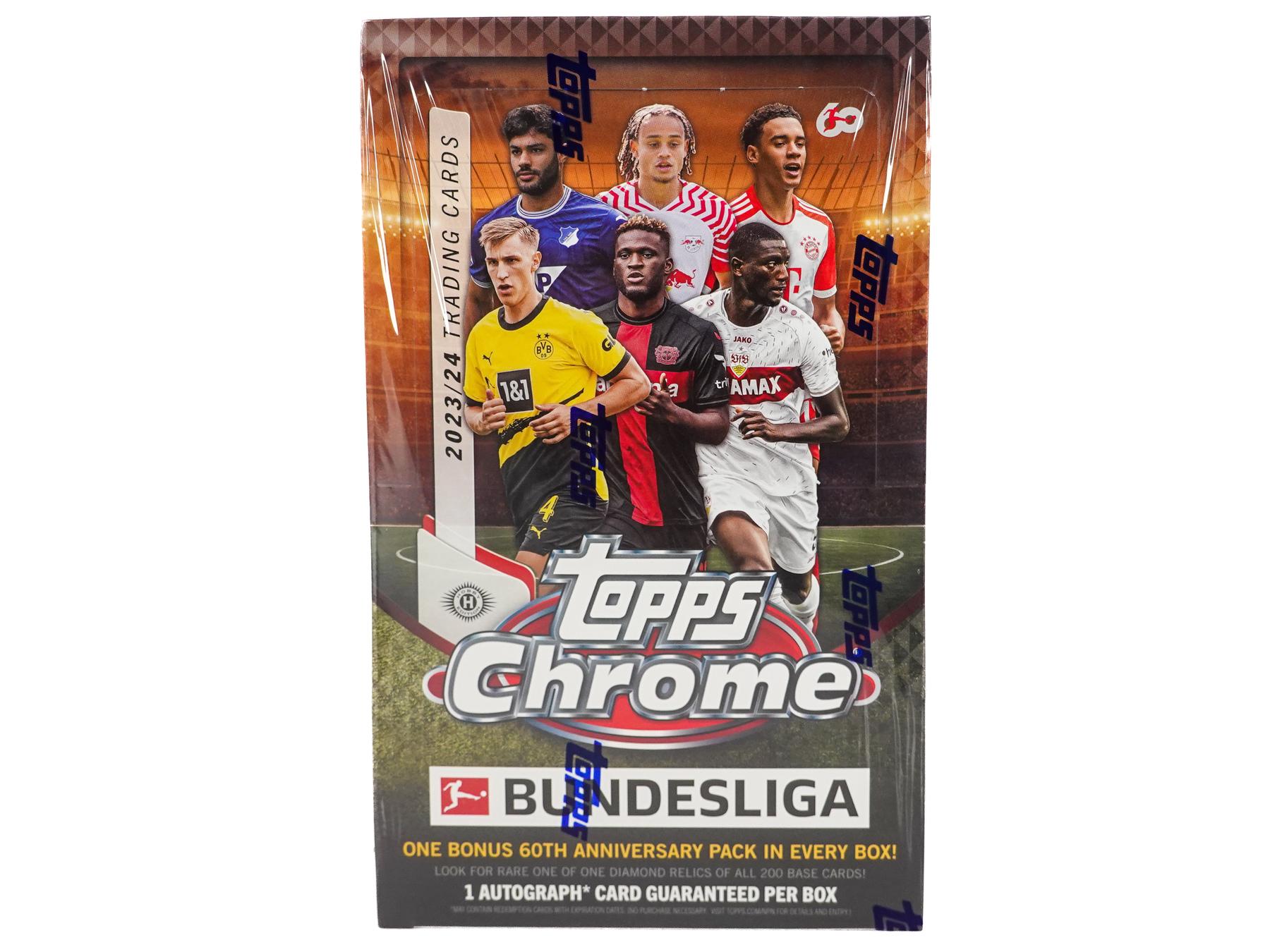 2023/24 Topps Chrome Bundesliga Soccer Hobby Box | DA Card World