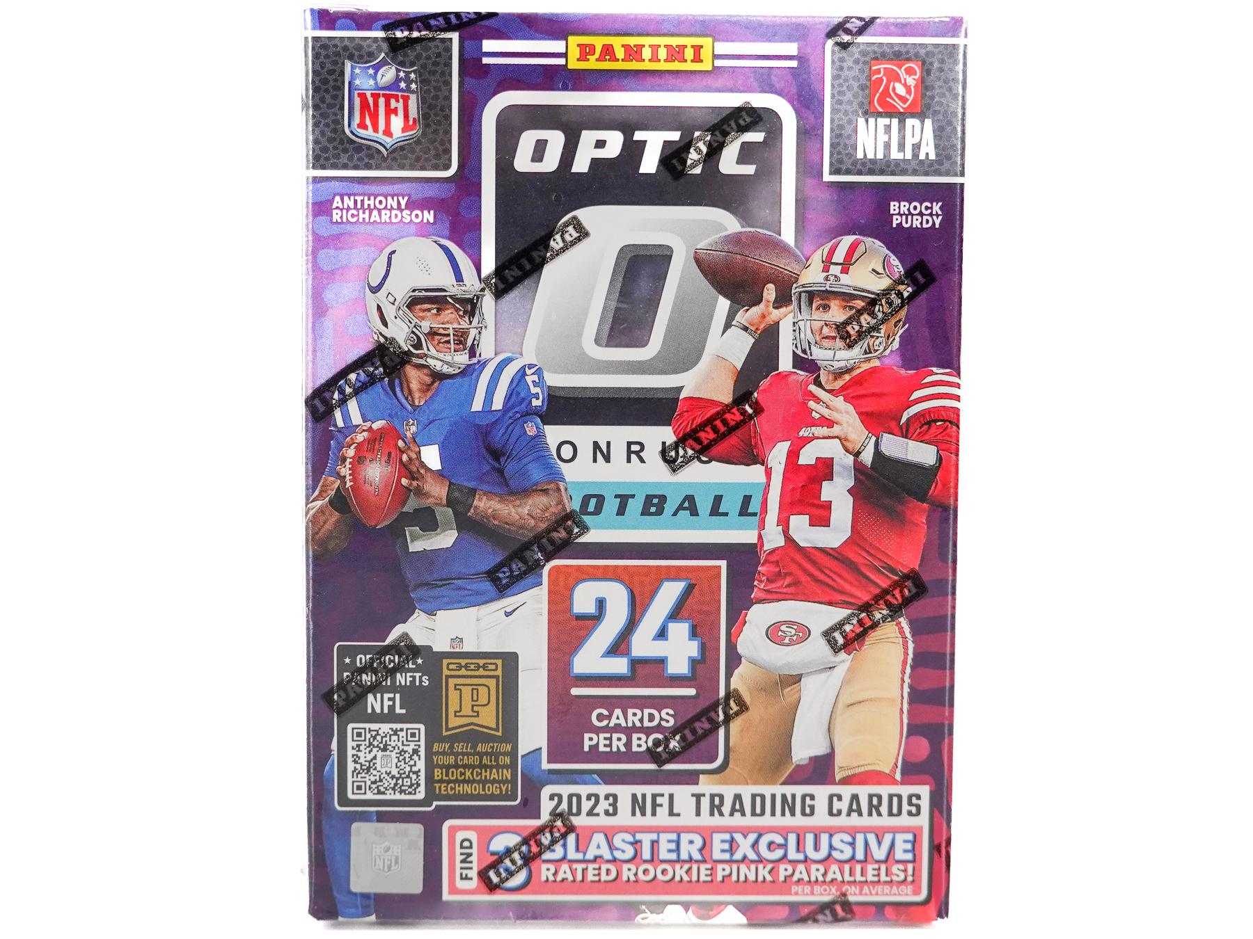 2023 Panini Donruss Optic Football 6-Pack Blaster Box (Pink