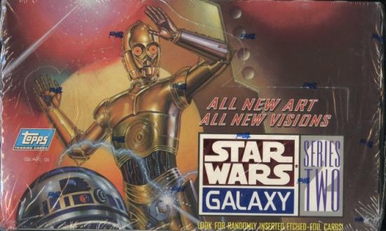 topps star wars galaxy series 2