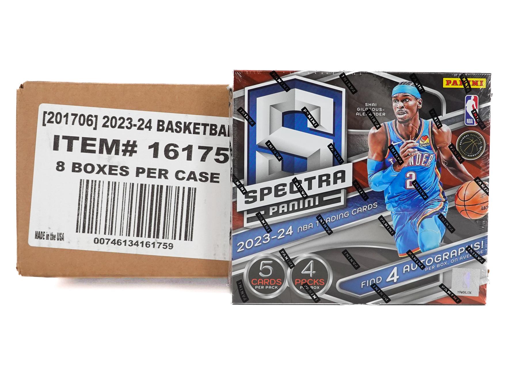 2023/24 Panini Spectra Basketball Hobby 8-Box Case | DA Card World