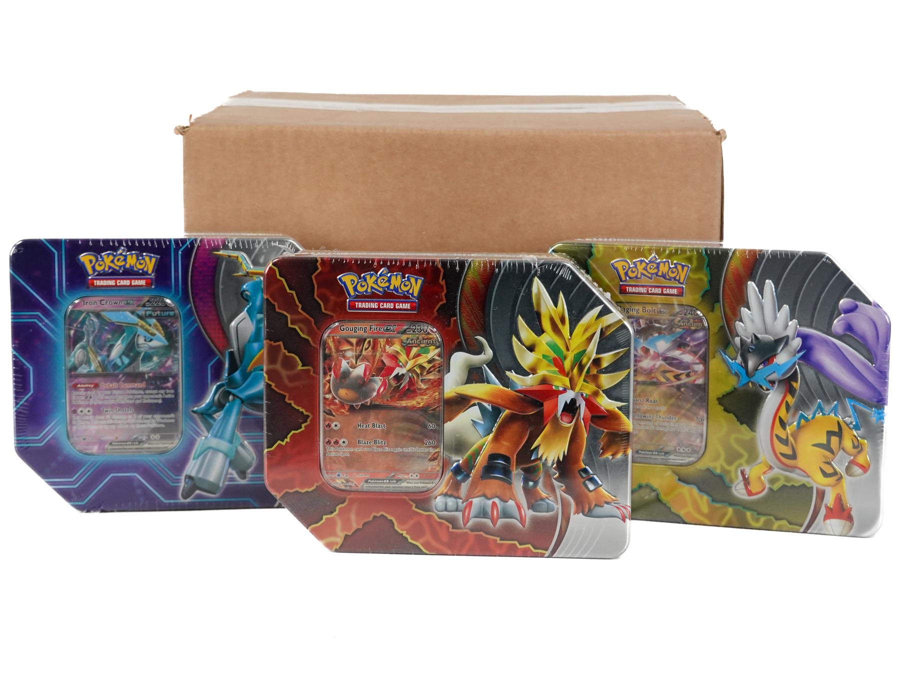 Pokemon Paradox Destinies Tin Case