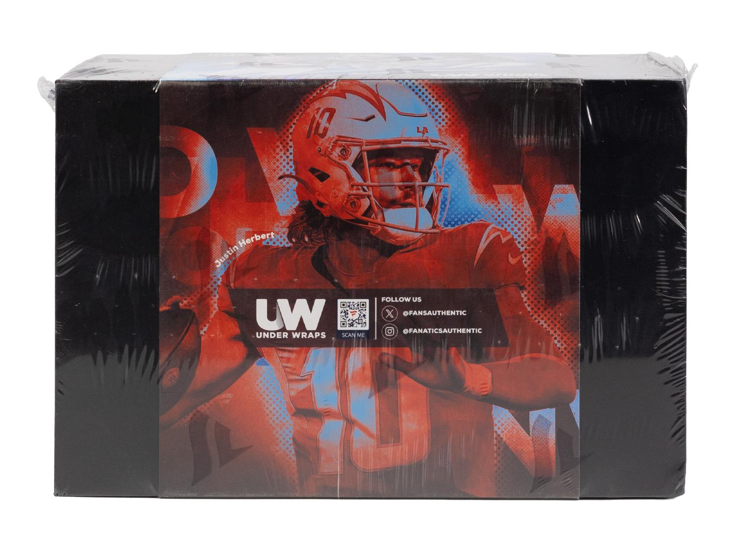 2024 Fanatics Authentic Under Wraps Autographed NFL Official