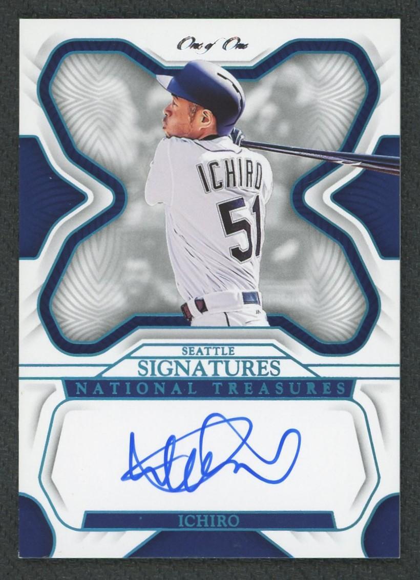 2023 Panini National Treasures Ichiro Signatures 1/1 #S-IS | DA
