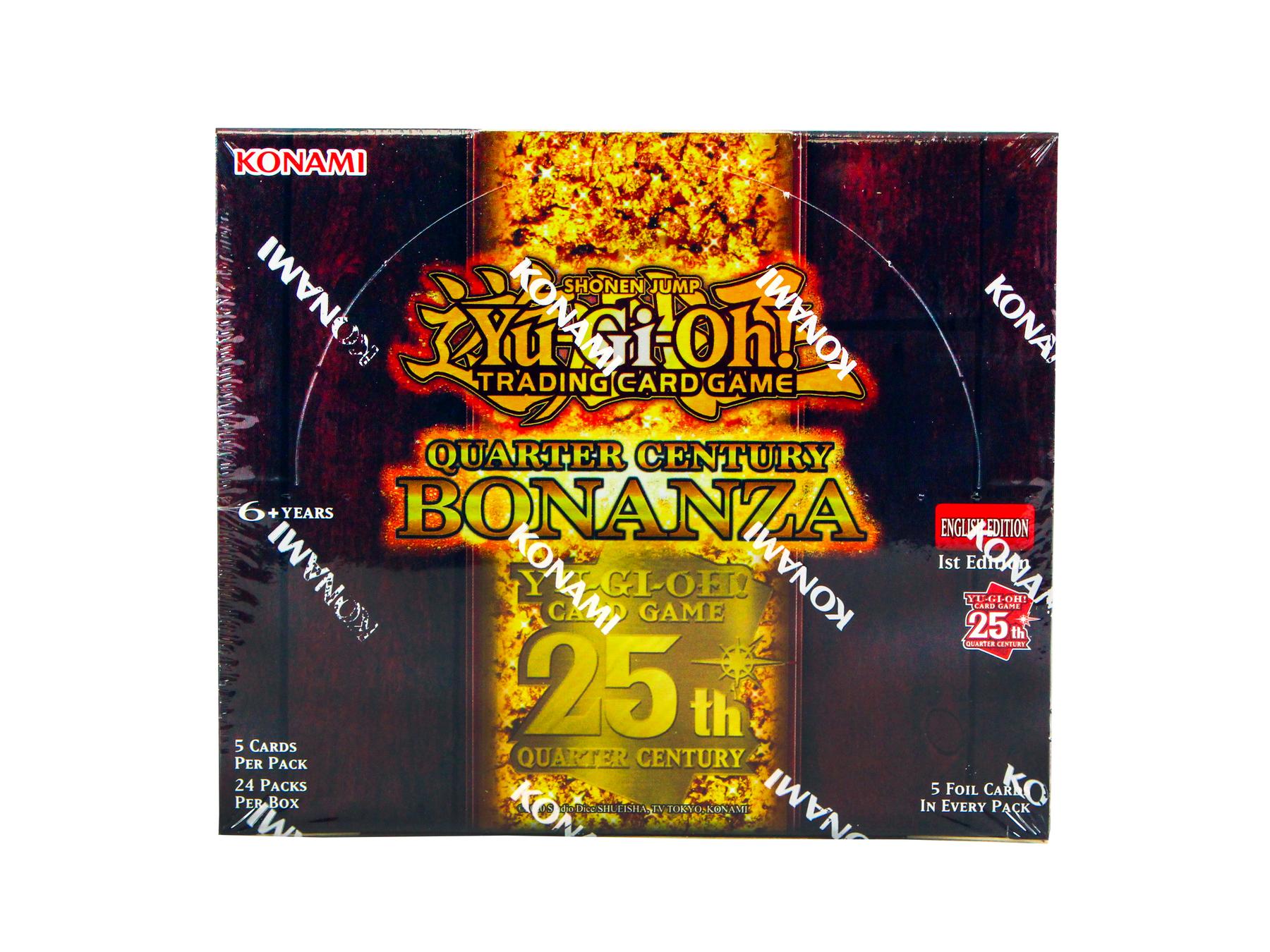Yu-Gi-Oh Quarter Century Bonanza Booster Box | DA Card World