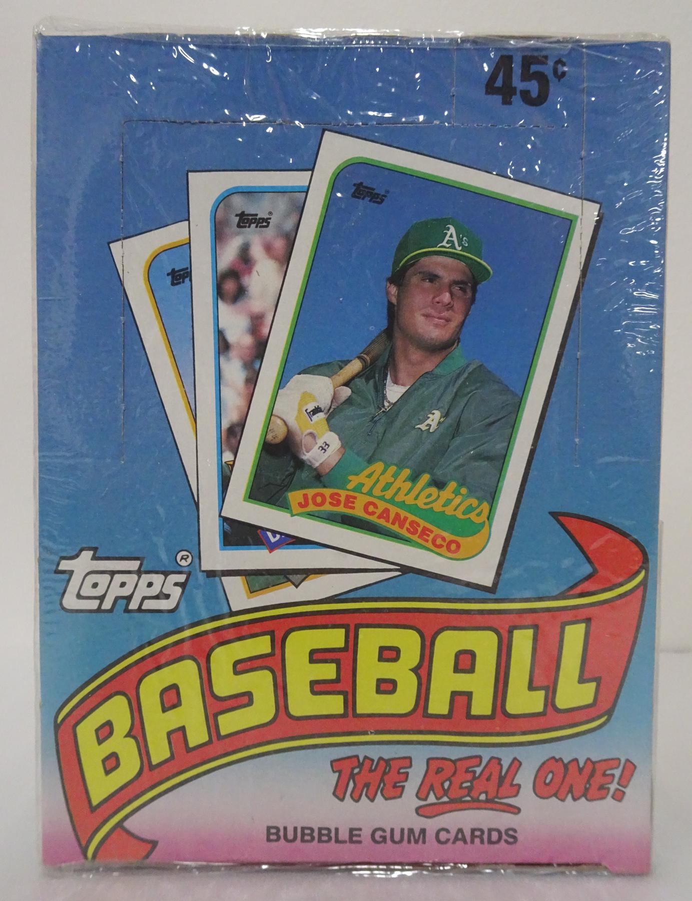 1989-90 Baseball Topps, Upper Deck Complete plastic sealed deals sets.