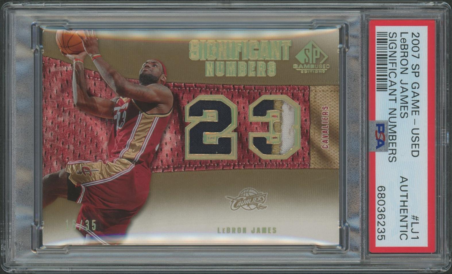 その他 Sp authentic lebron james SGC 10 2013 UD SP Authentic LEBRON JAMES PSA 10 GEM MINT #14 Upper