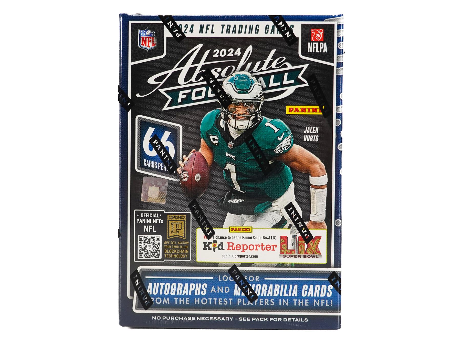 2024 Panini Absolute Football 6-Pack Blaster Box (Green Parallels