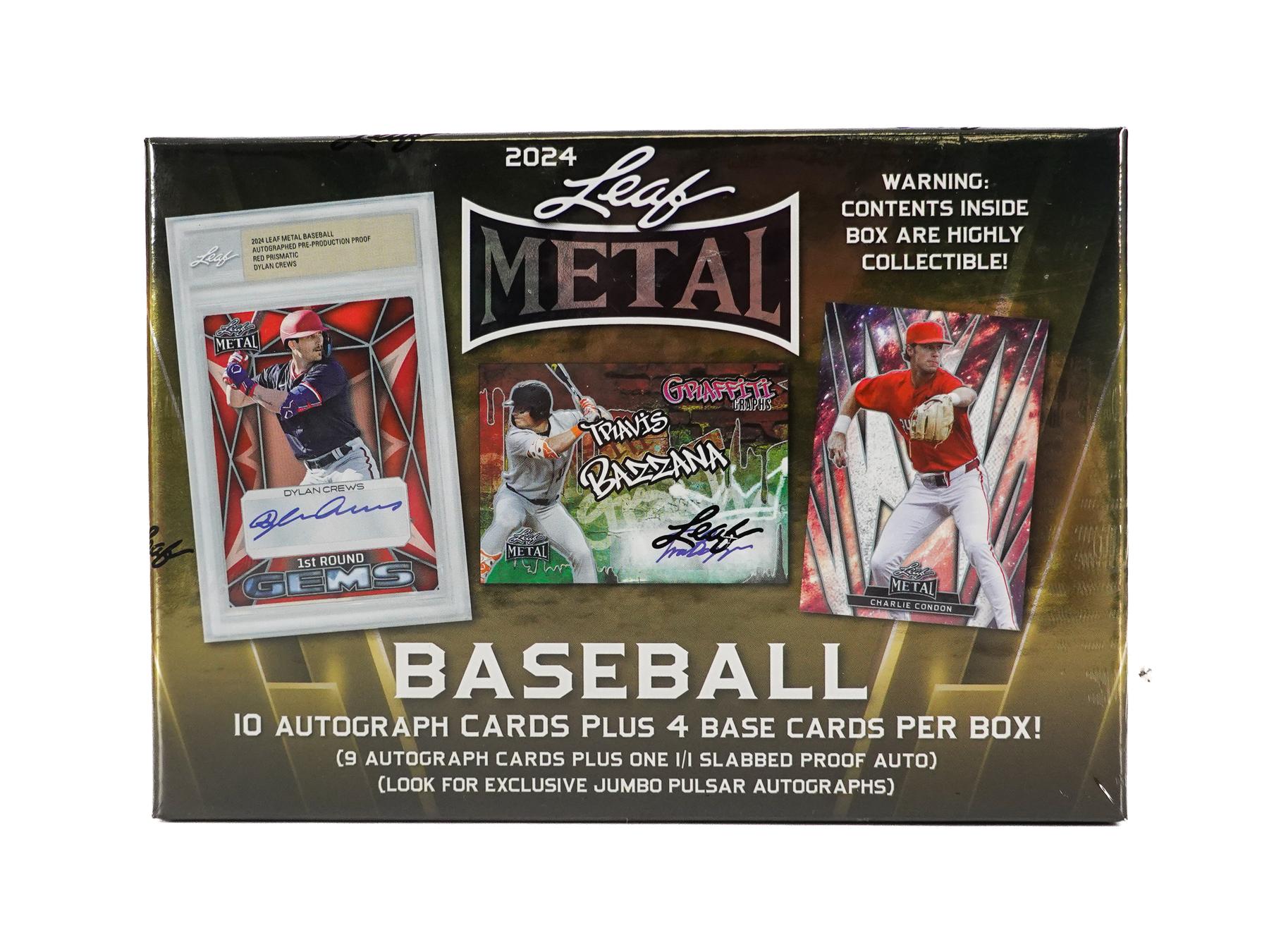 2024 Leaf Metal Baseball Jumbo Hobby Box | DA Card World