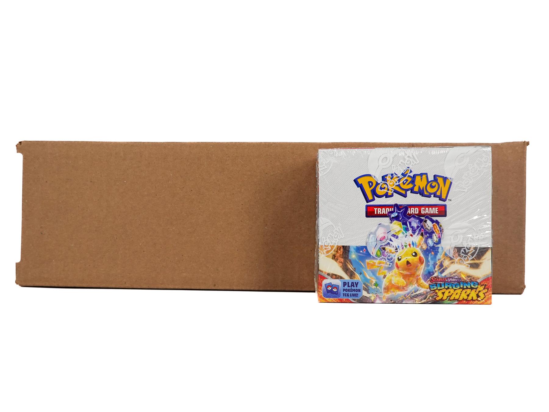 ポケモン - ムー バラ 80BOX Pokemon TCG: Scarlet & Violet - Surging Sparks Booster Box