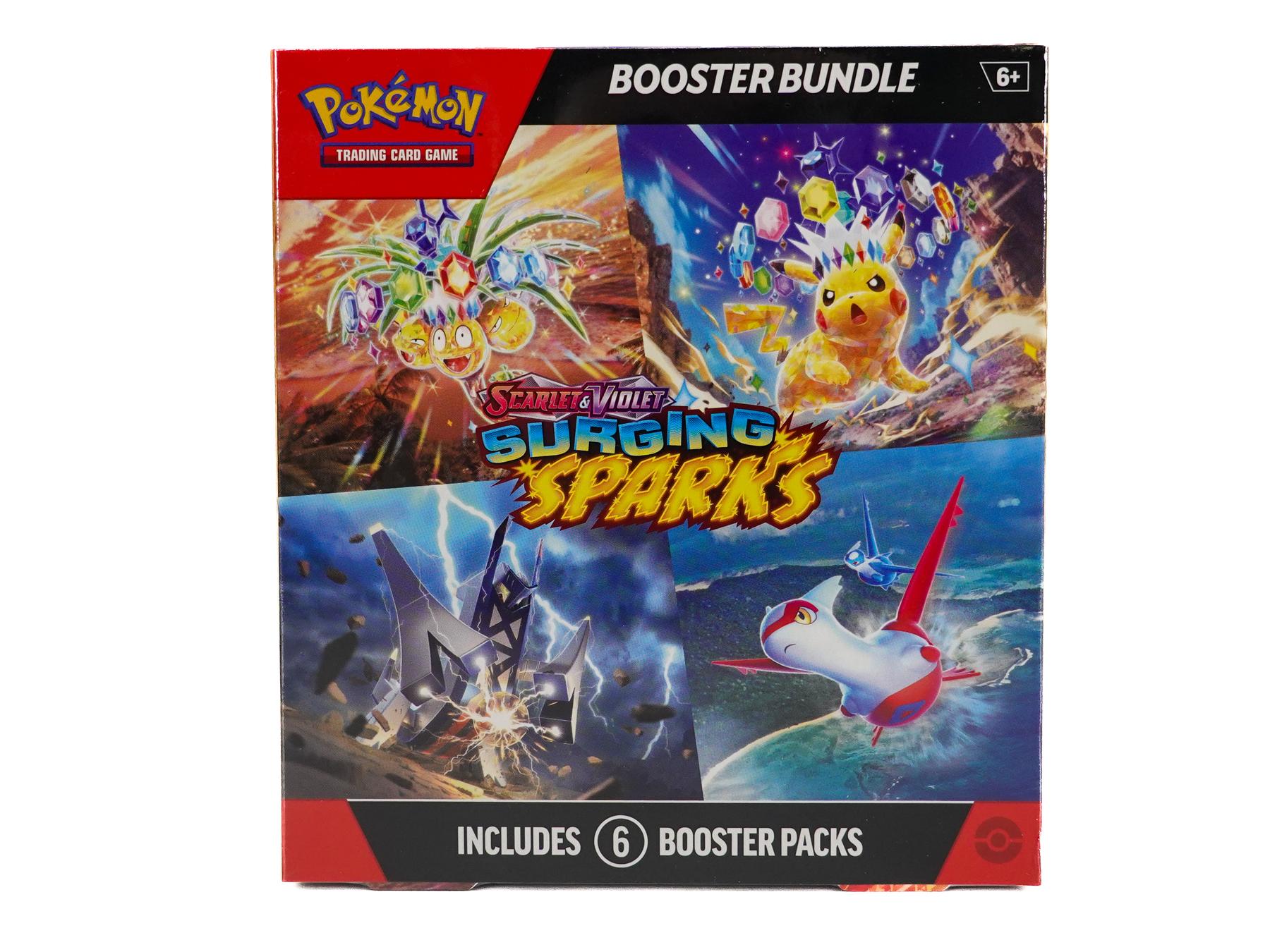 surging sparks 6 pack booster box Pokemon Surging Sparks Booster Pack – Reformed Poke Lab main image 0