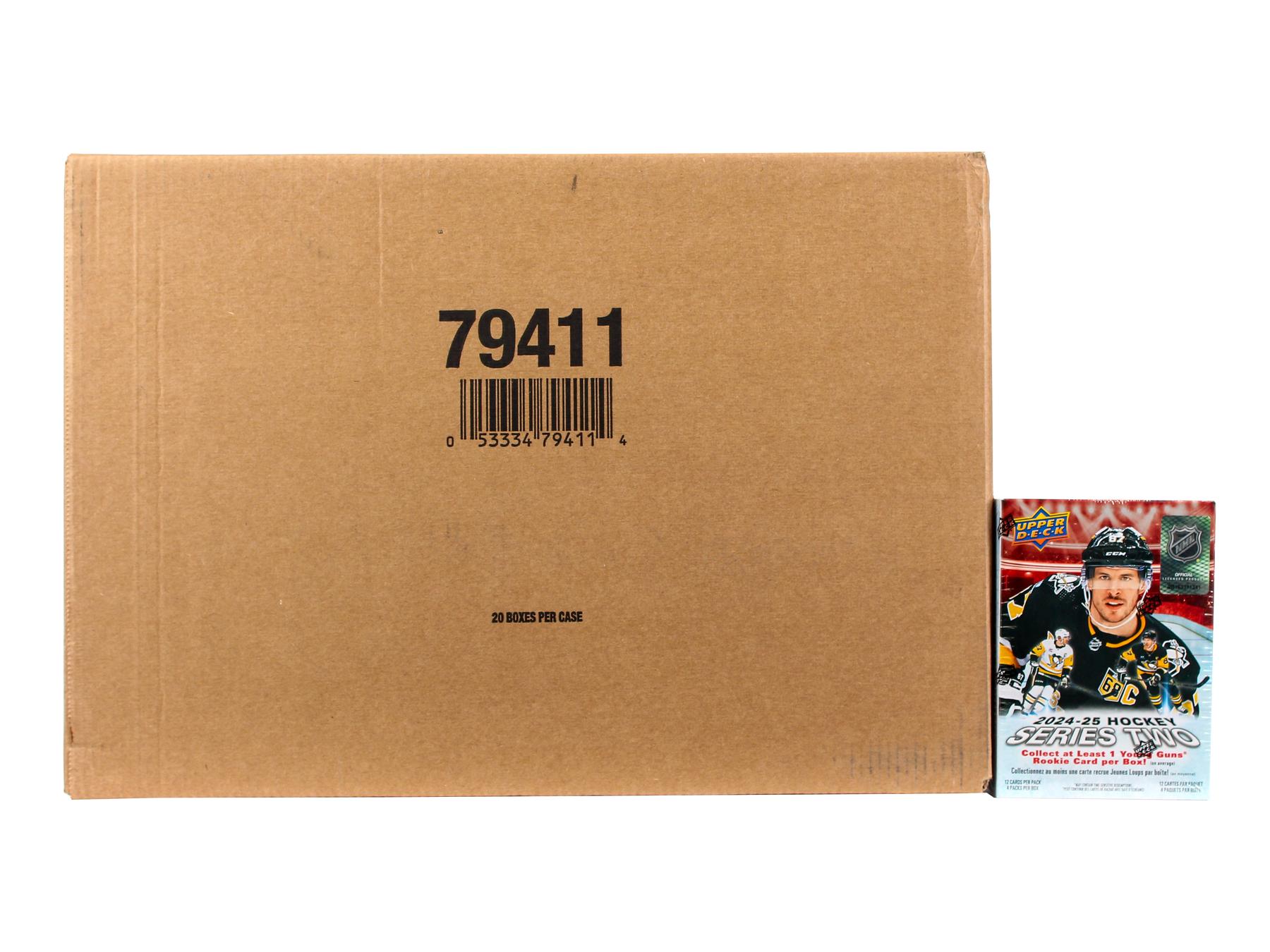 2024/25 Upper Deck Series 2 Hockey Blaster 20-Box Case | DA Card World