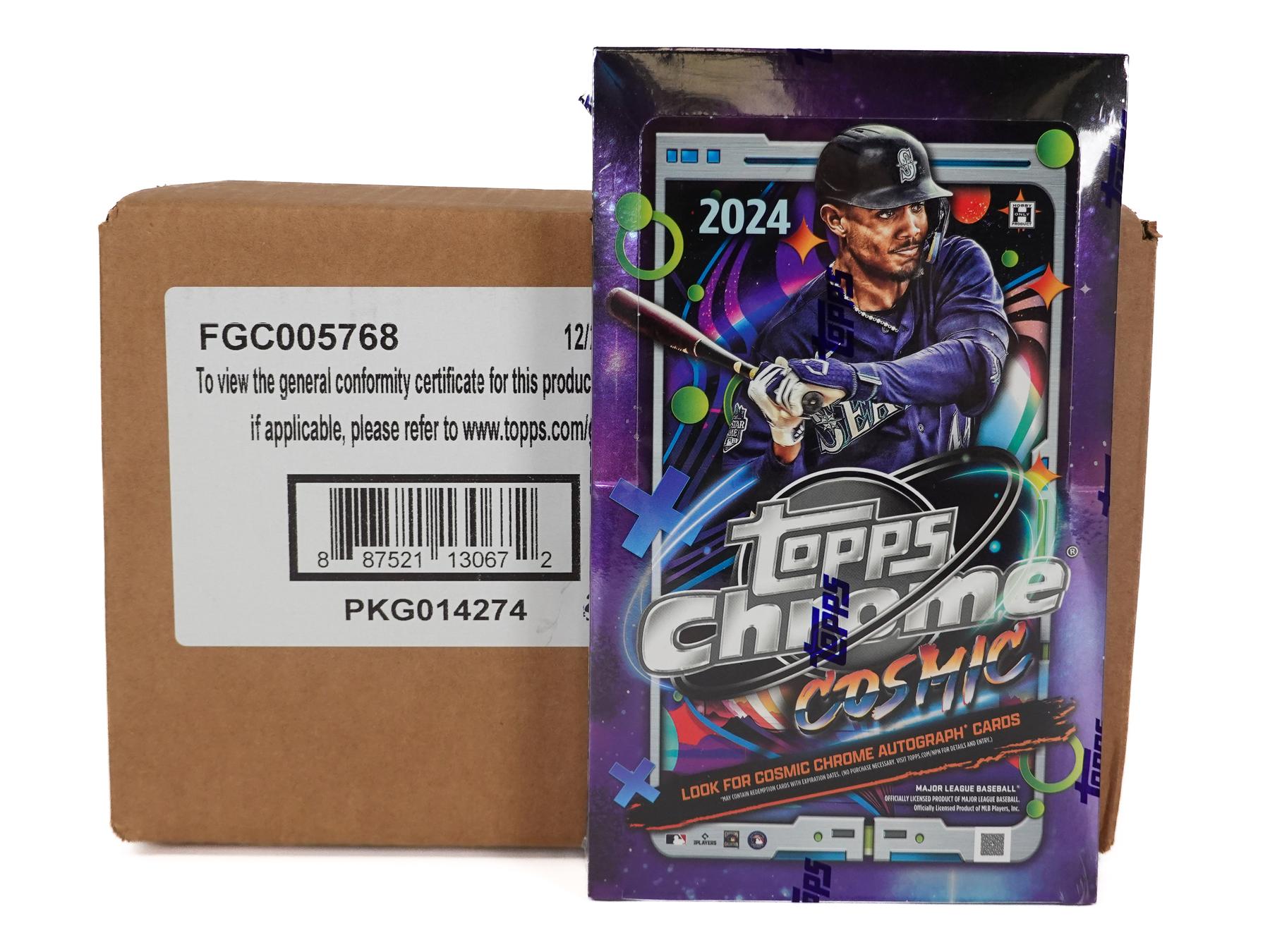 2024 Topps Cosmic Chrome Baseball Hobby 12-Box Case | DA Card World