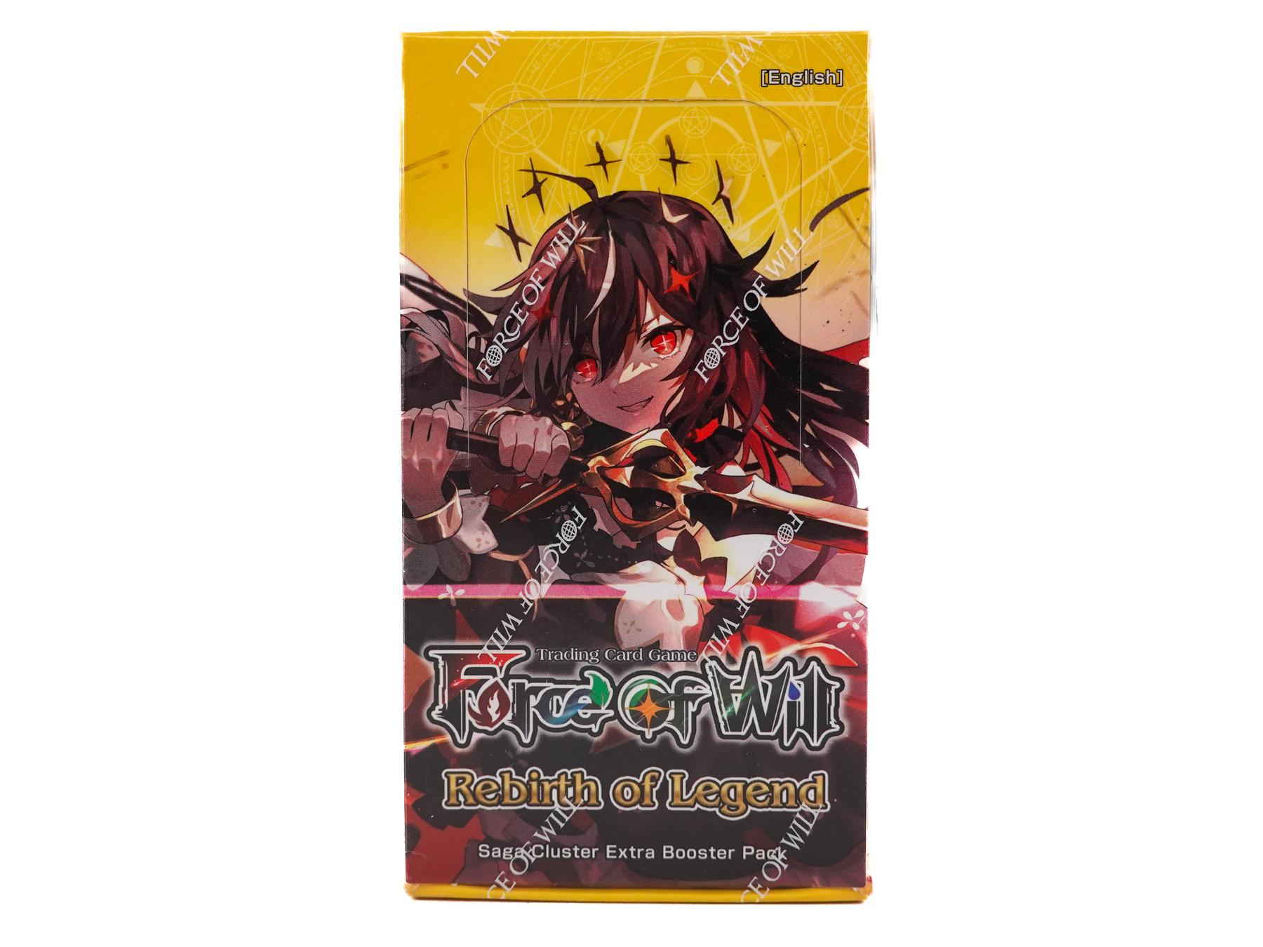 Force of Will　ブースターパック Force of Will Rebirth of Legend Booster Box | DA Card World