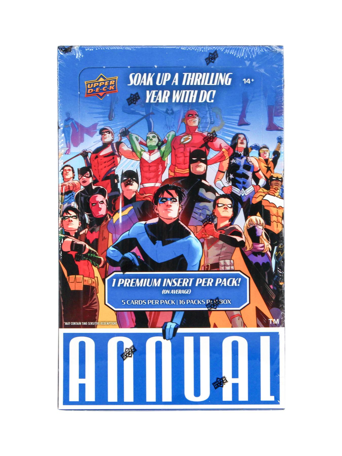 エージェント　オブ　シールド　upper deck 2023-24 Upper Deck DC Annual Hobby Box | Steel City Collectibles