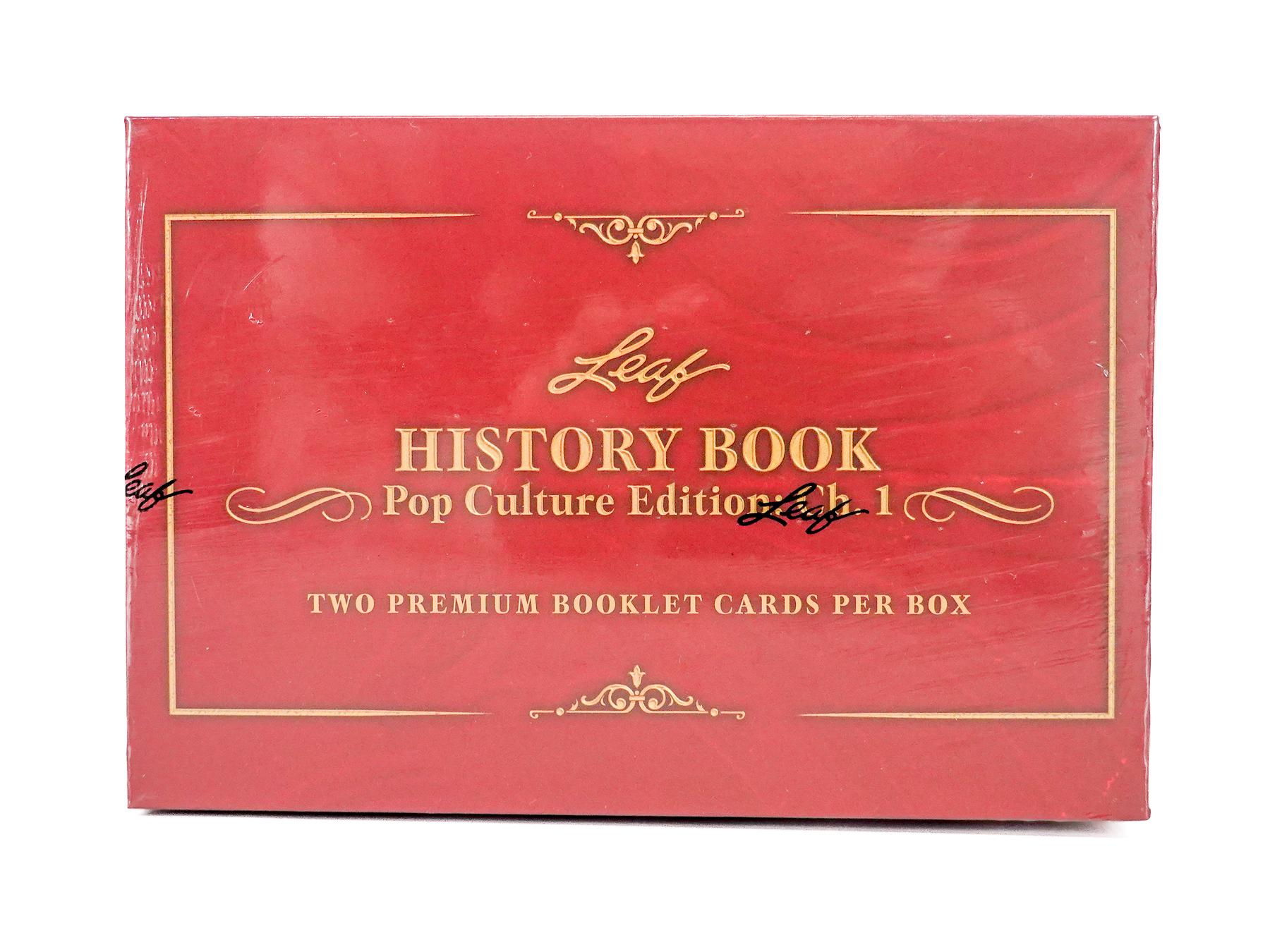 History Book Pop Culture Edition Chapter 1 Hobby Box (Leaf 2024