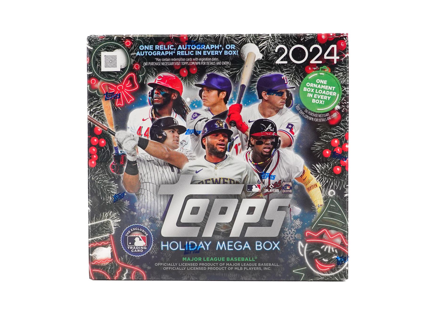 Topps holiday 2022 mega cheapest (2 boxes)