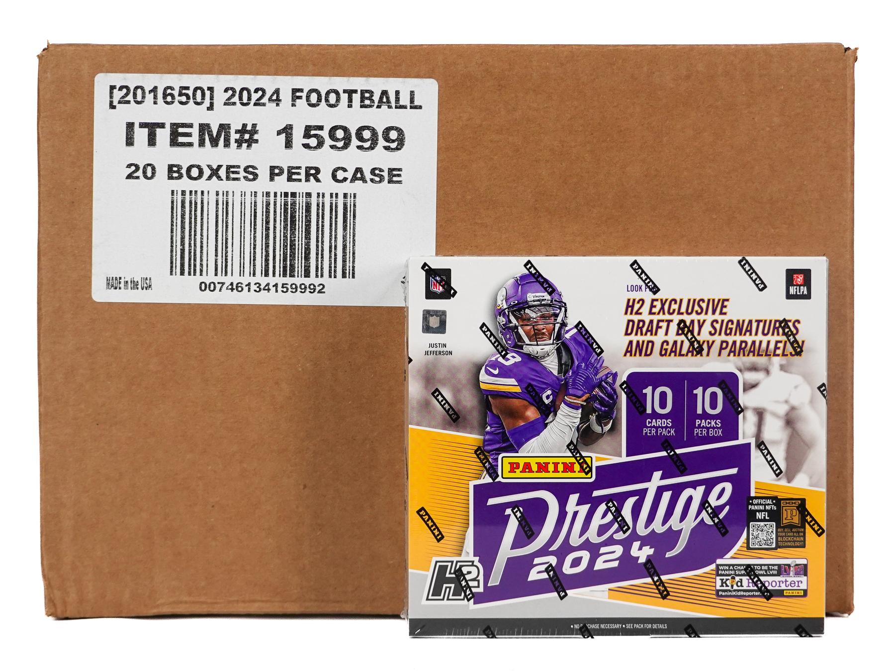 2024 Panini Prestige Football H2 20-Box Case | DA Card World