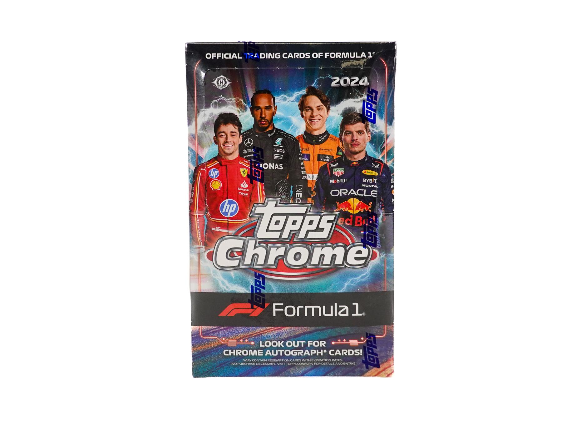 Nintendo Switch topps chrome formula1 2024 Topps Chrome F1 Formula 1 Hobby Box | DA Card World