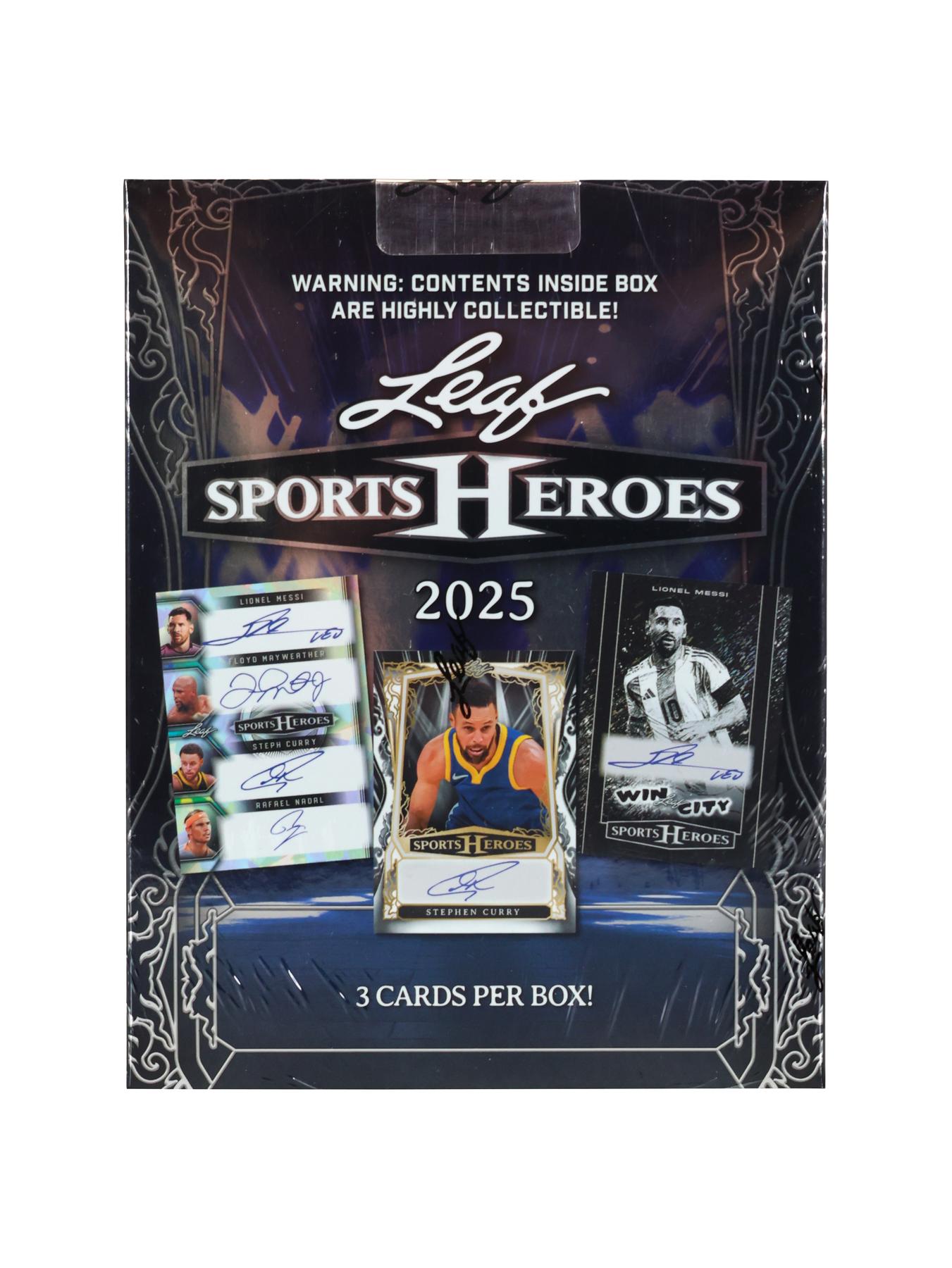 2025 Leaf Metal Sports Heroes Hobby Box | DA Card World