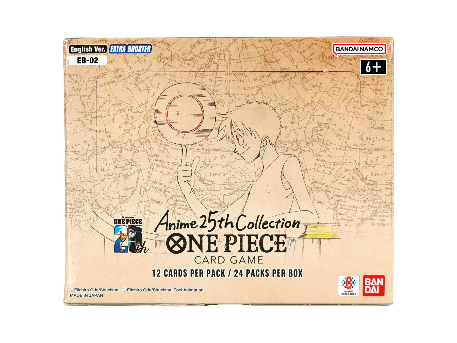 One Piece TCG: Extra Booster Anime 25th Collection (EB-02) Booster