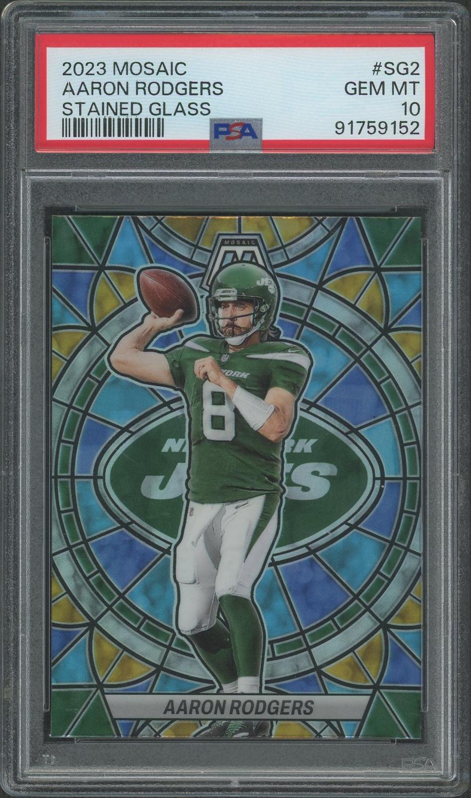 Aaron outlets Rodgers Stained Glass Mosaic Case Hit