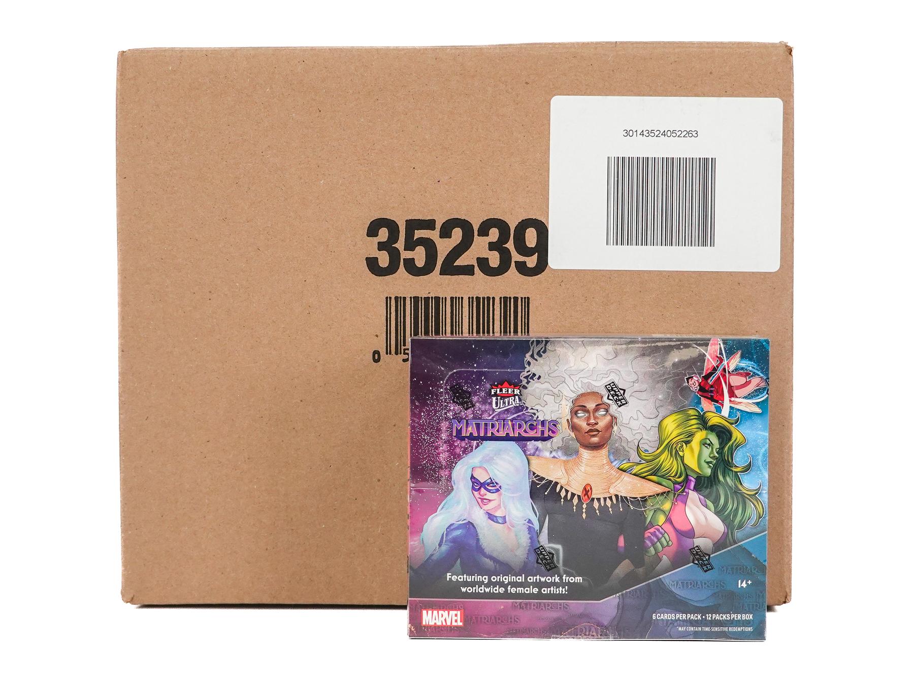 Fleer Ultra Matriarchs of Marvel Hobby 12-Box Case (Upper Deck