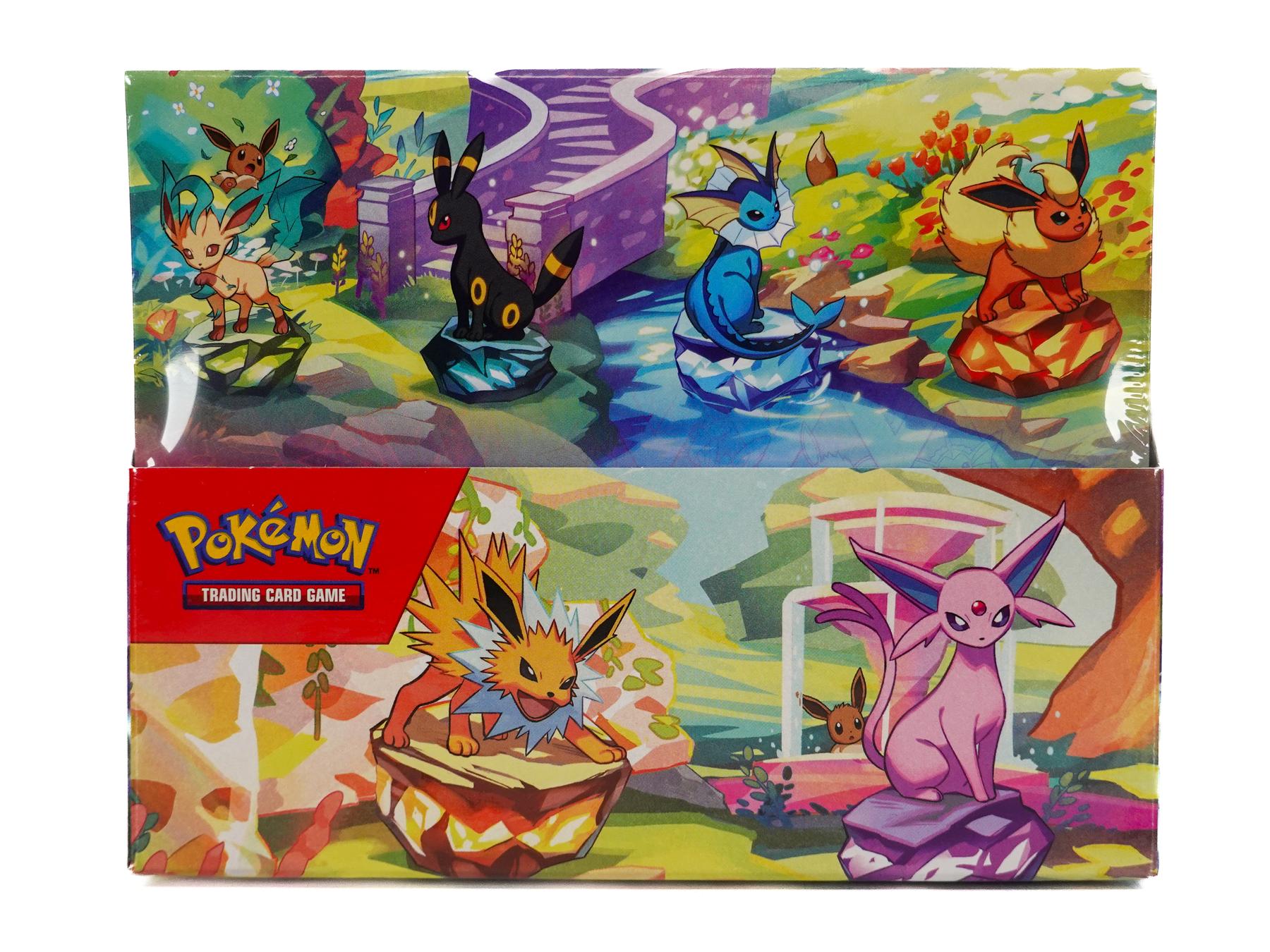 Pokemon TCG: Scarlet & Violet Prismatic Evolutions - Mini Tin Display