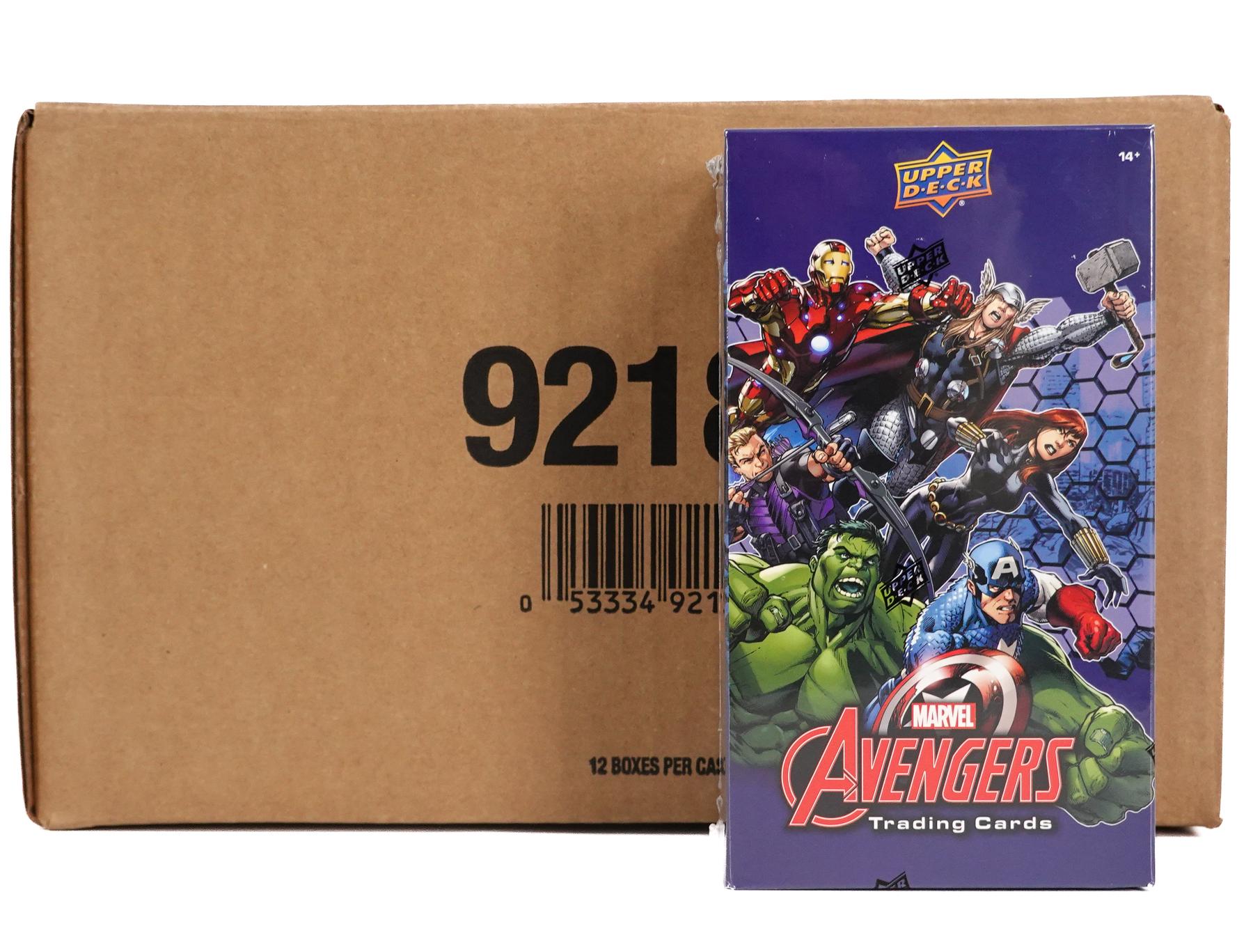 Marvel Avengers 12-Box Case (Upper Deck 2024) | DA Card World