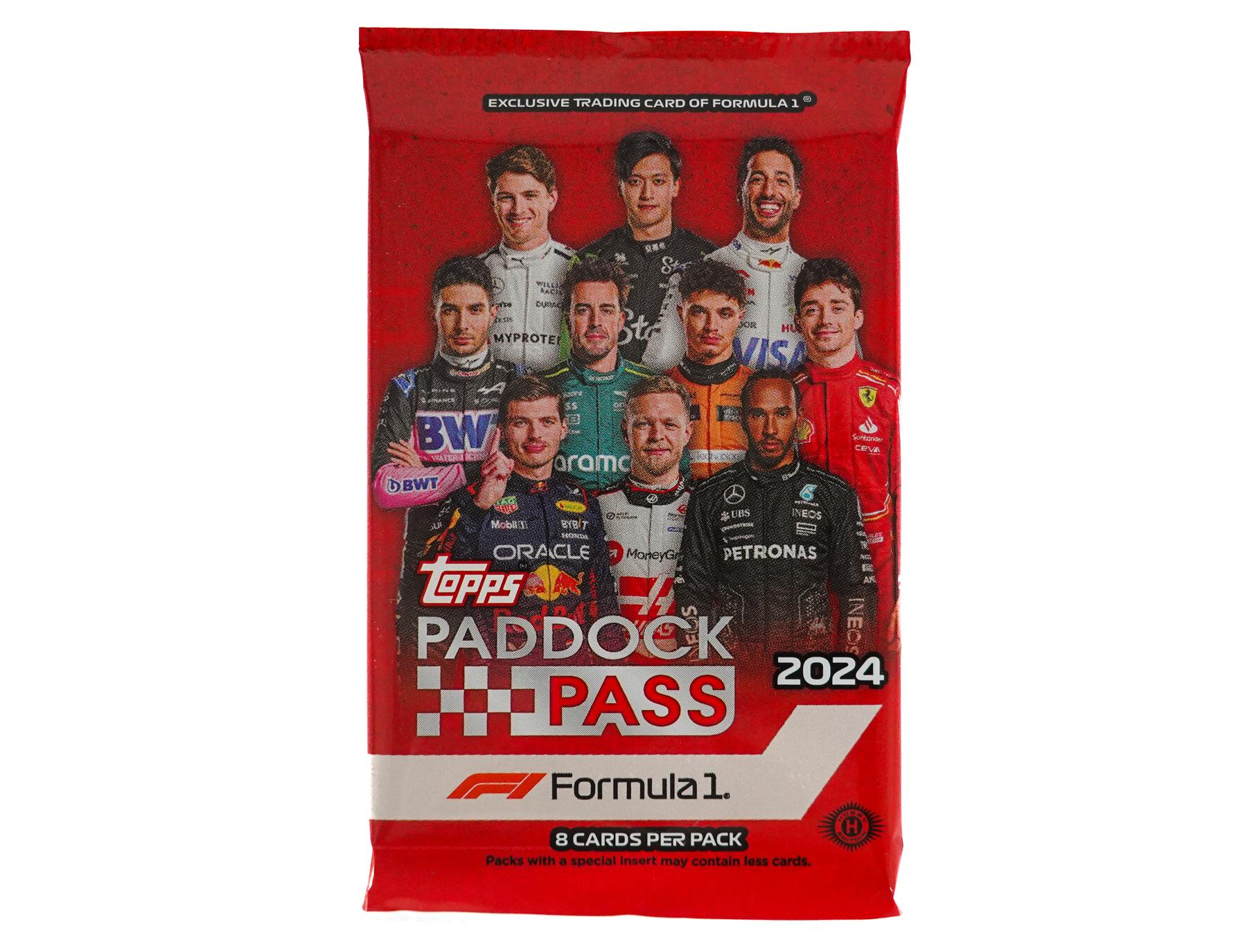 2024 Topps Paddock Pass F1 Formula 1 Hobby Pack | DA Card World