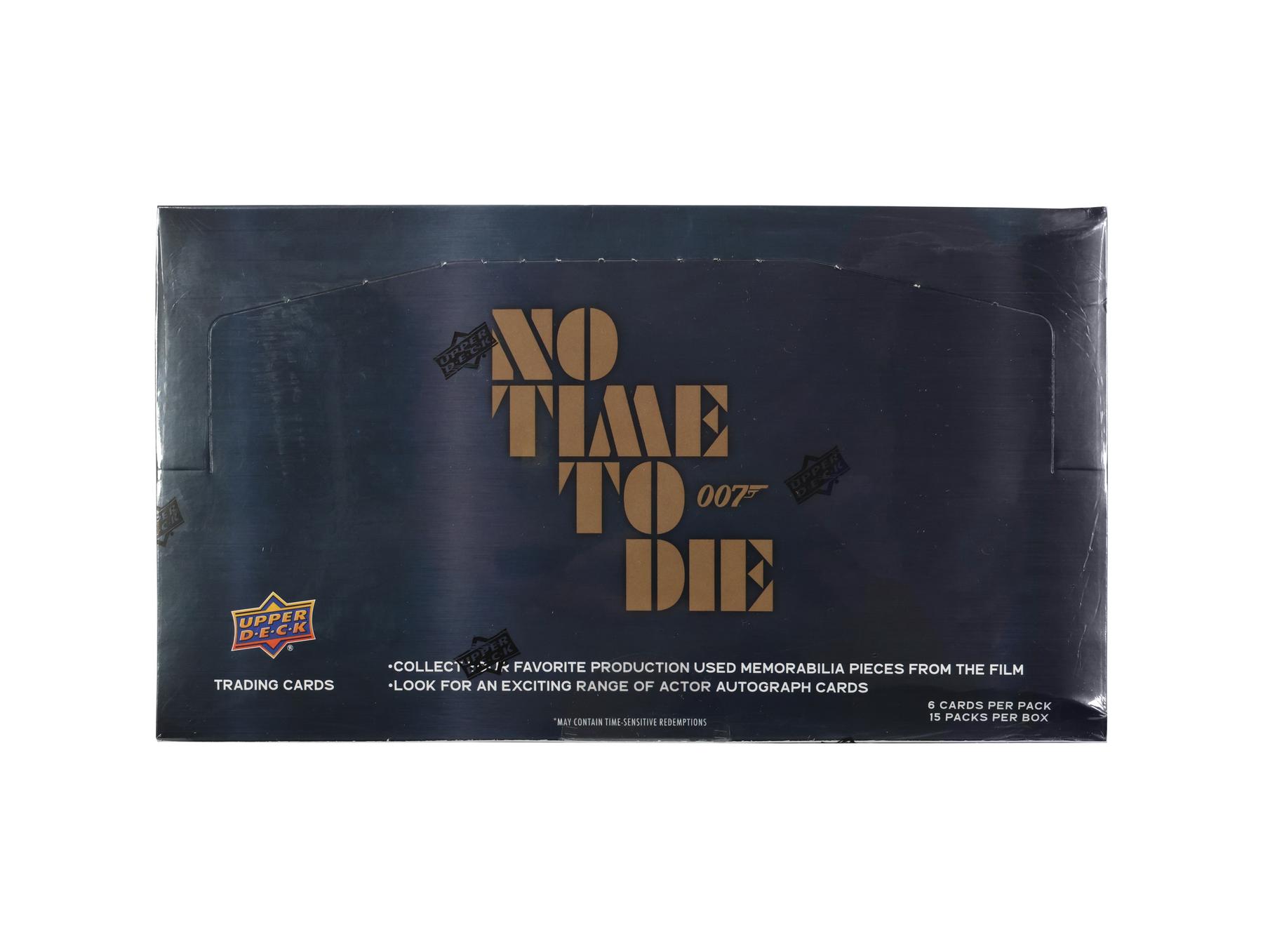 James Bond No Time To Die Hobby Box (Upper Deck 2025) | DA Card World